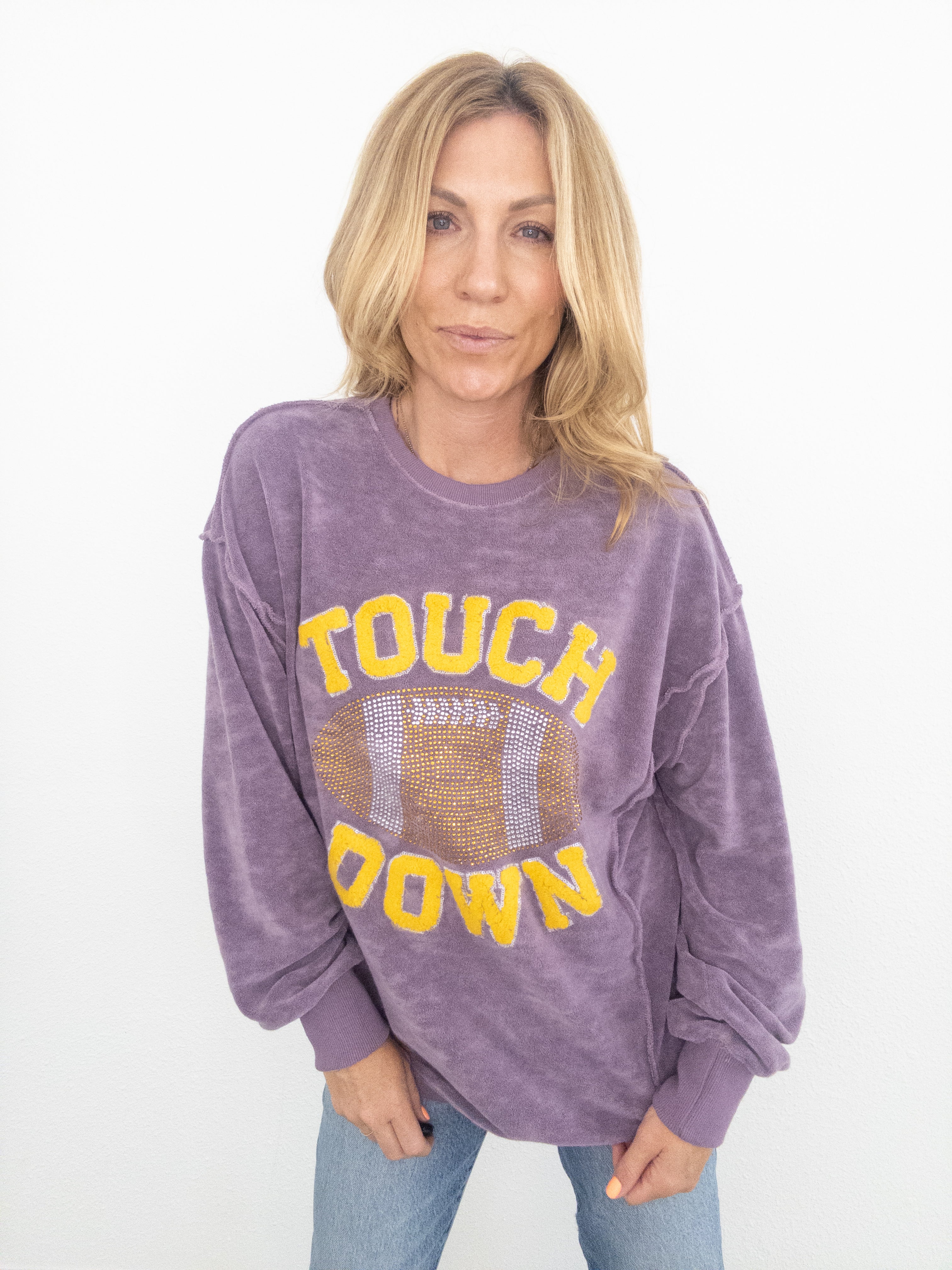 Touchdown Bling Sweatshirt