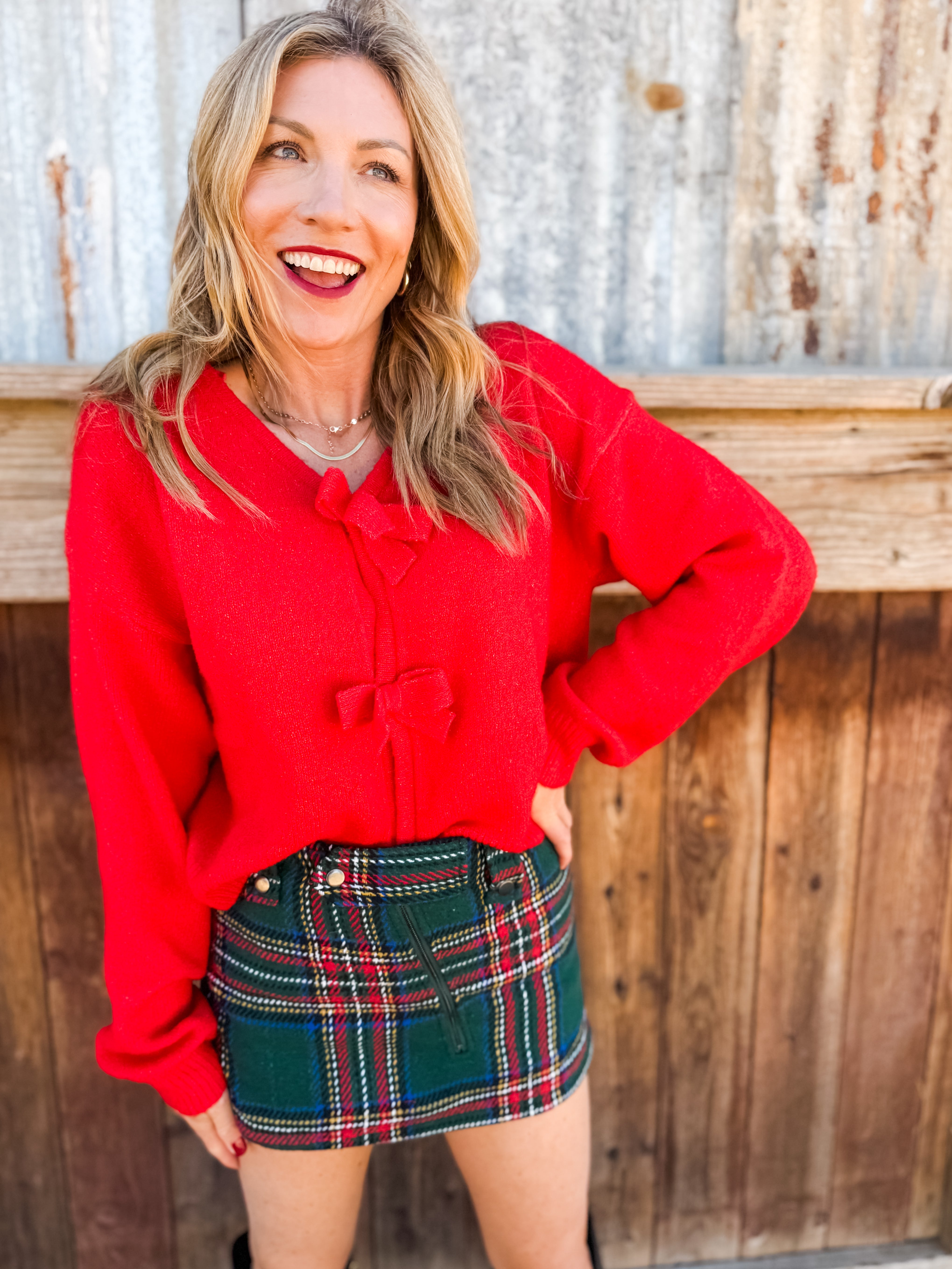 Wintergreen Tartan Skort