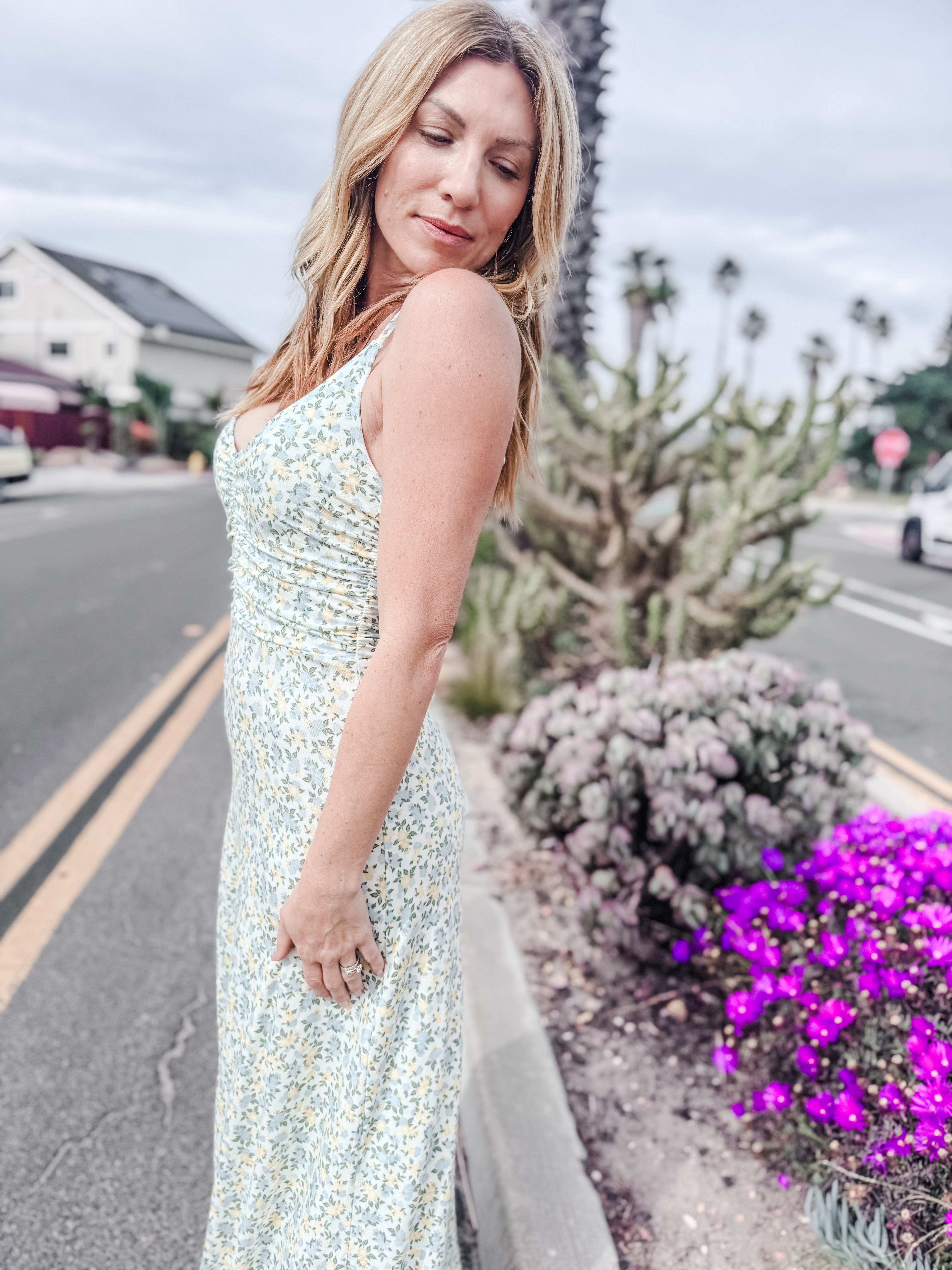 Z Supply Faya Idra Ditsy Maxi Dress