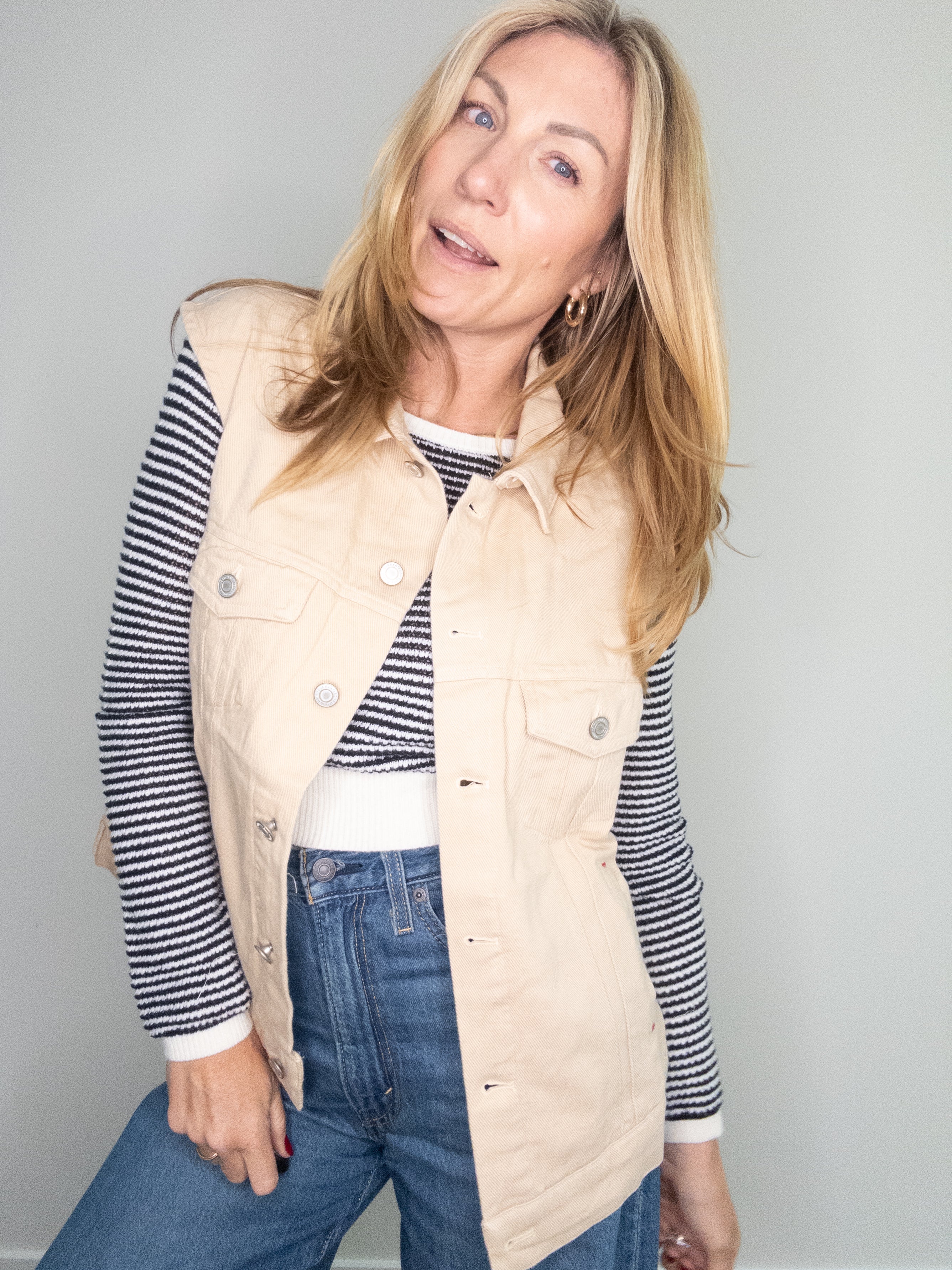 Chasing Sunset Embroidered Vest