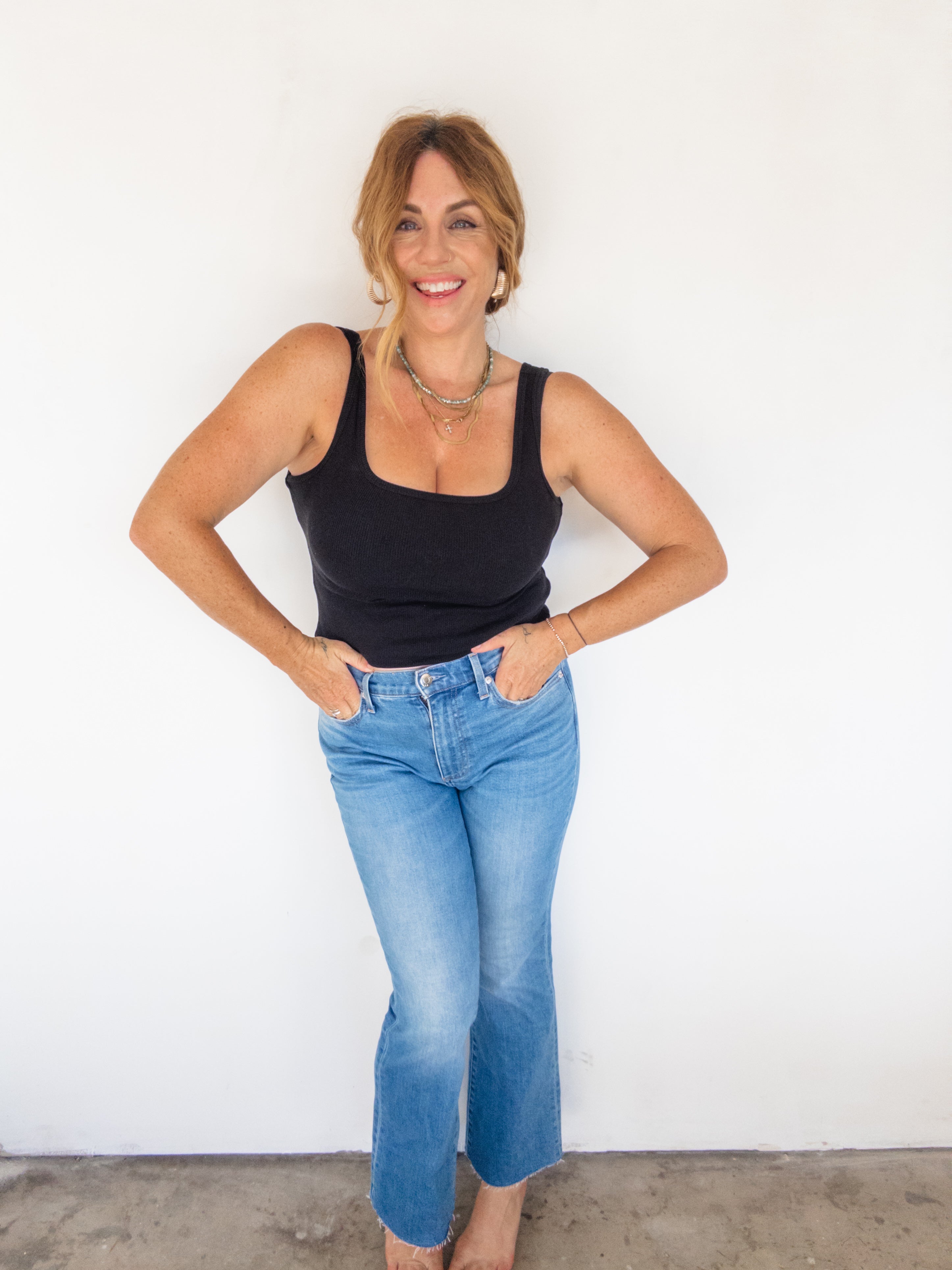 Pistola Lennon High Rise Crop Boot