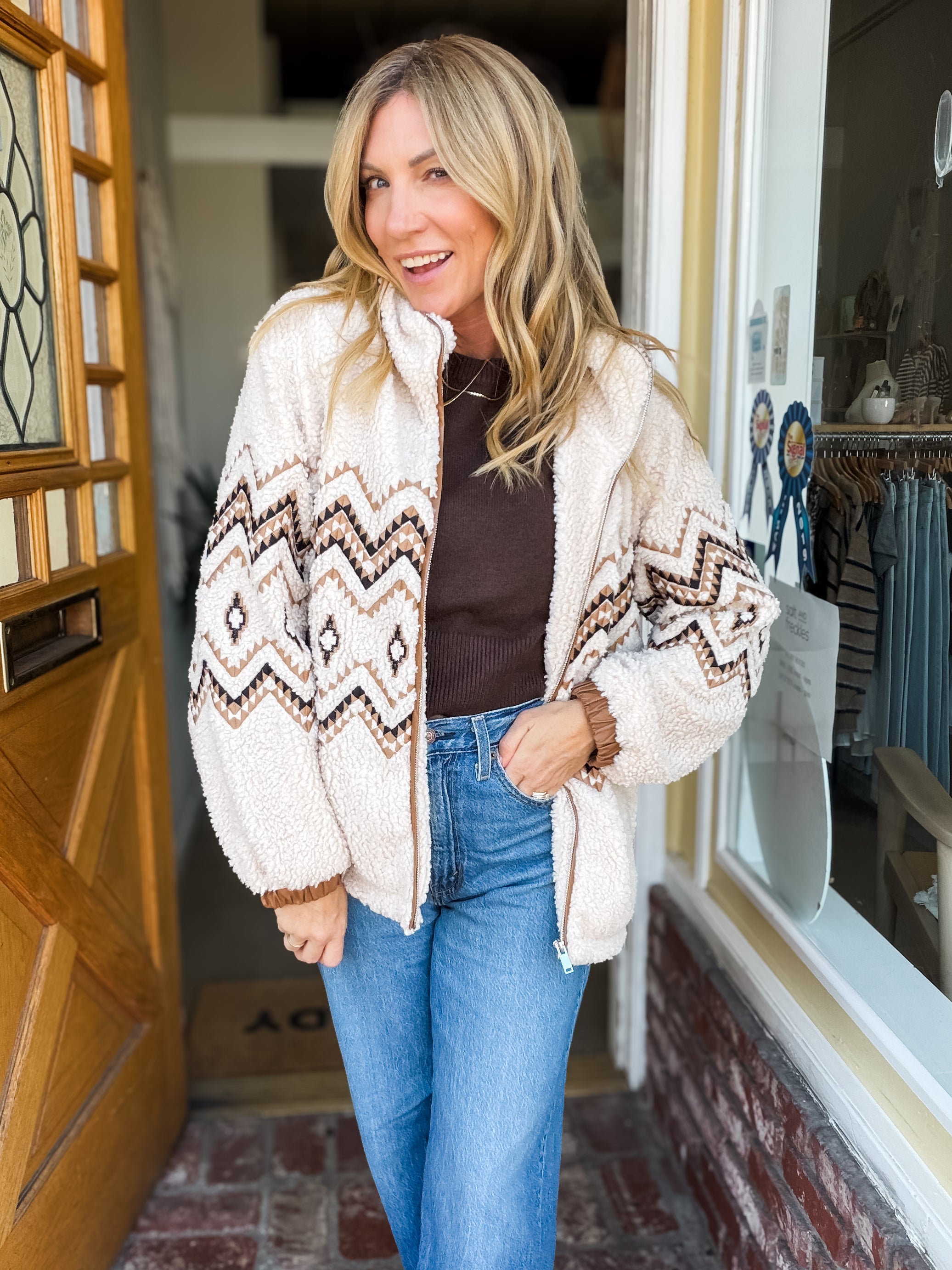 Zoe Zip Front Jacket
