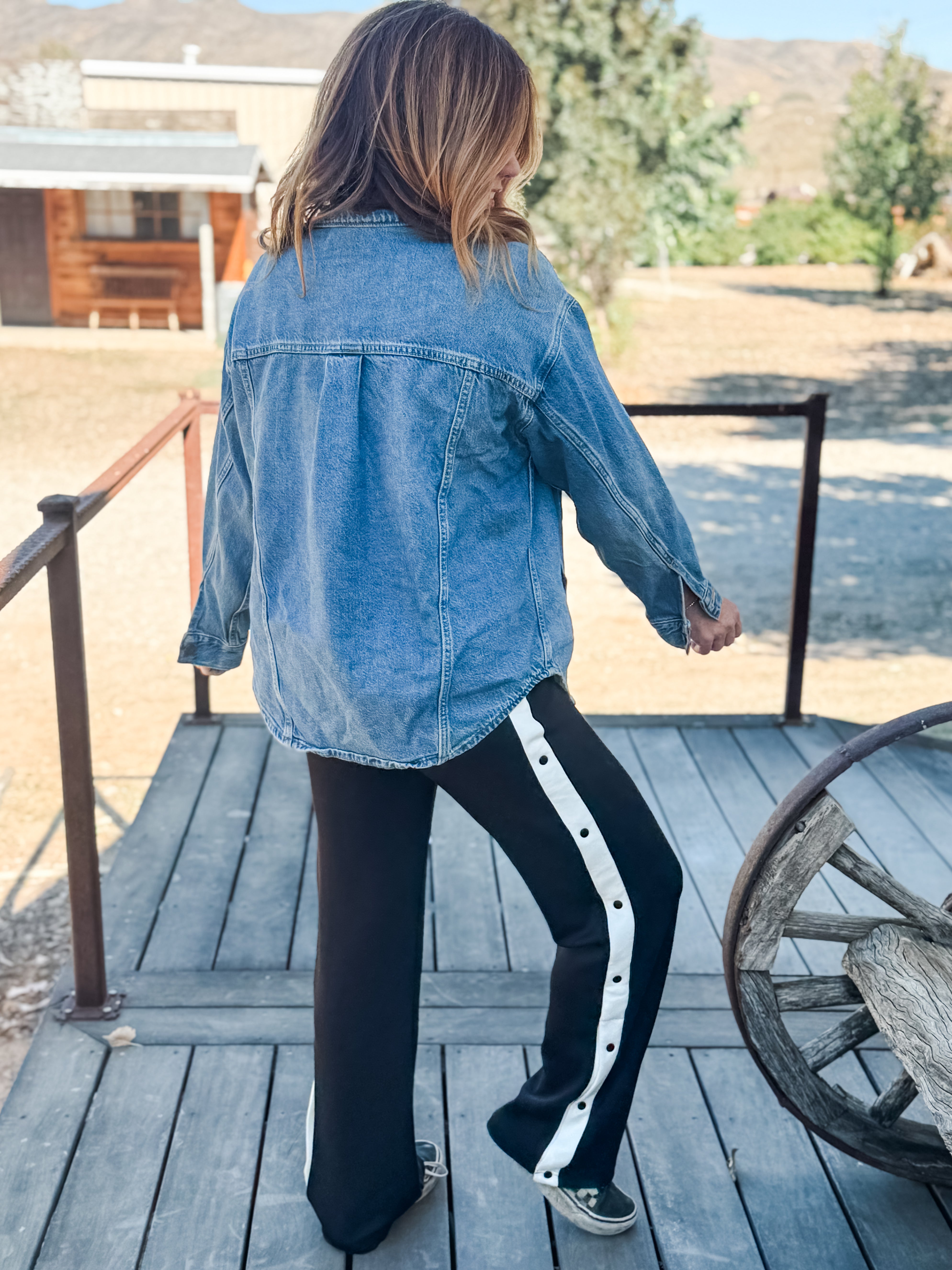 Track Star Snap Pants