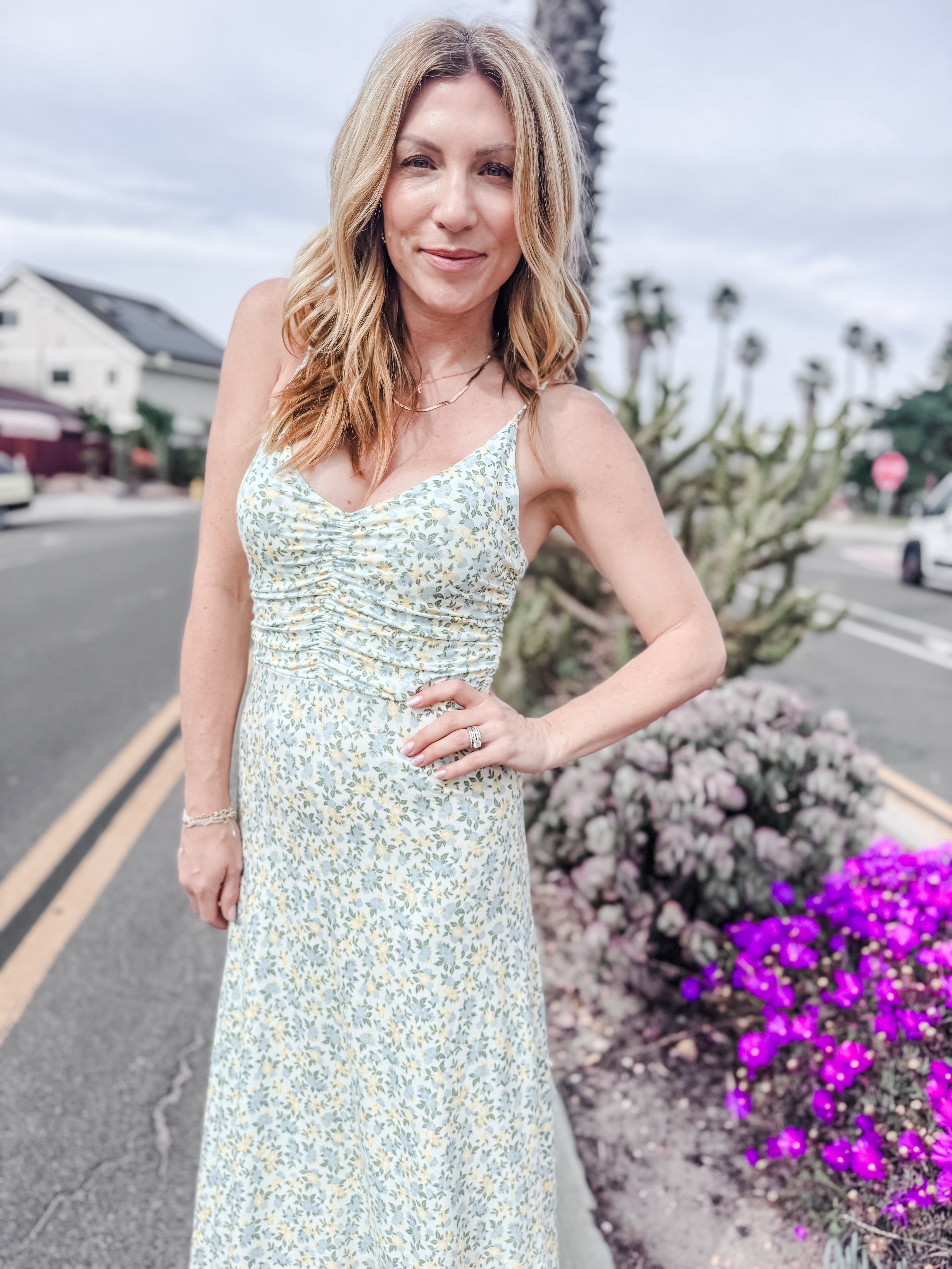 Z Supply Faya Idra Ditsy Maxi Dress