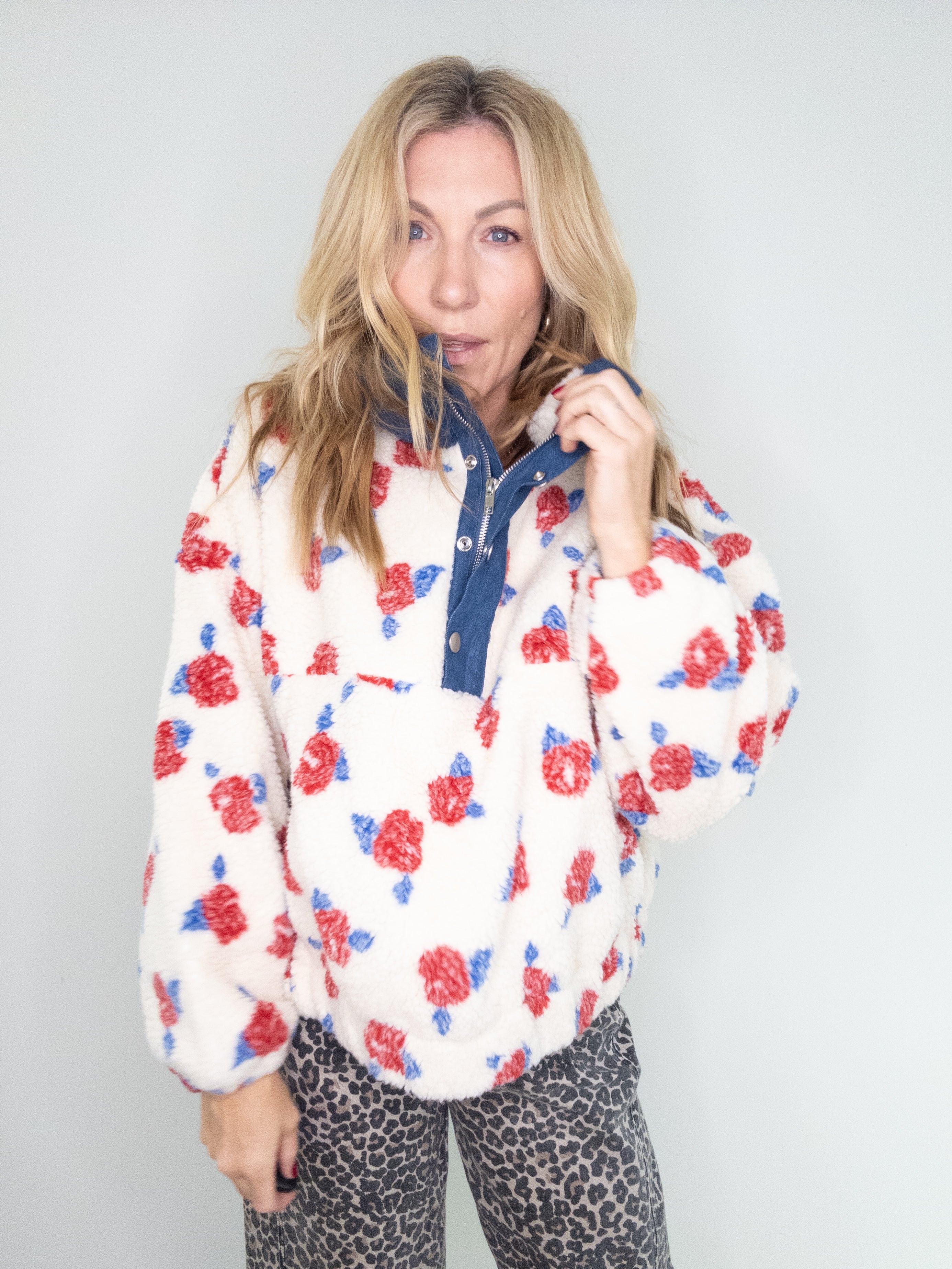 Gardenia Sherpa Jacket