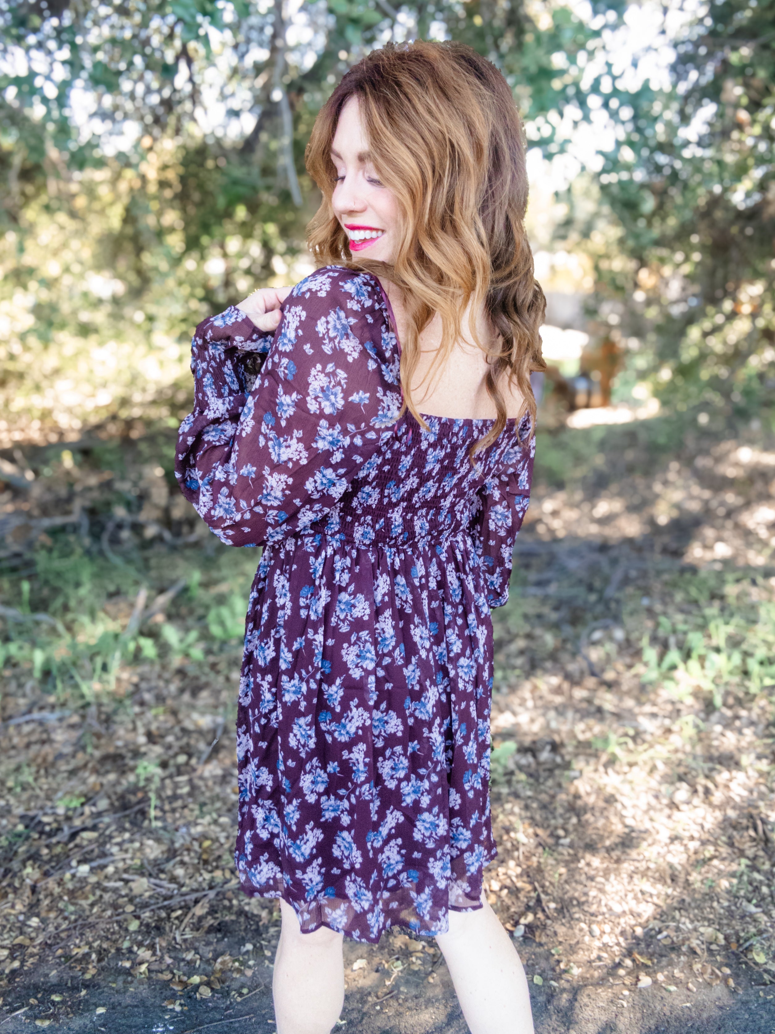 Wild Blossom Mini Dress