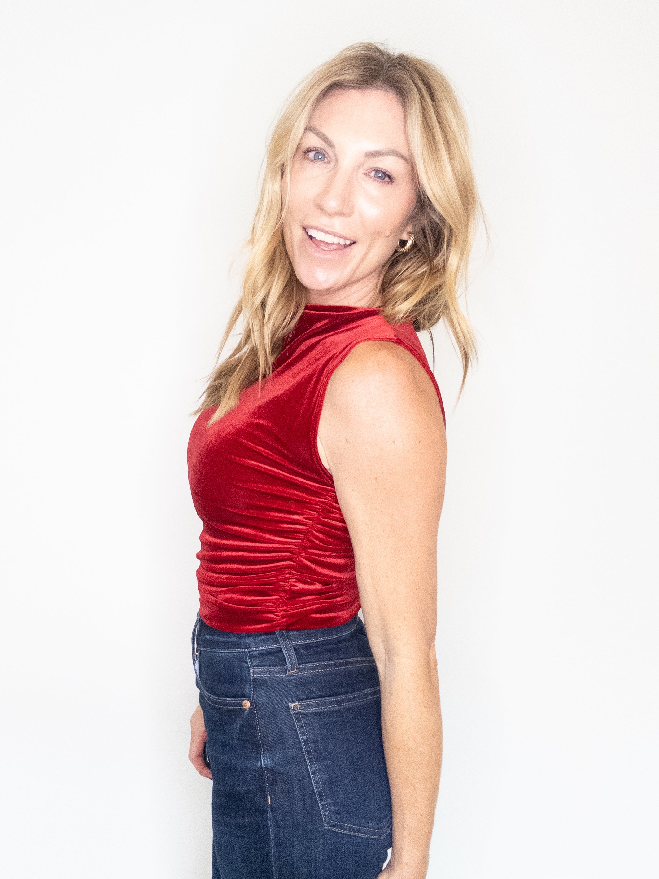 Project Social T On Repeat Velvet Tank