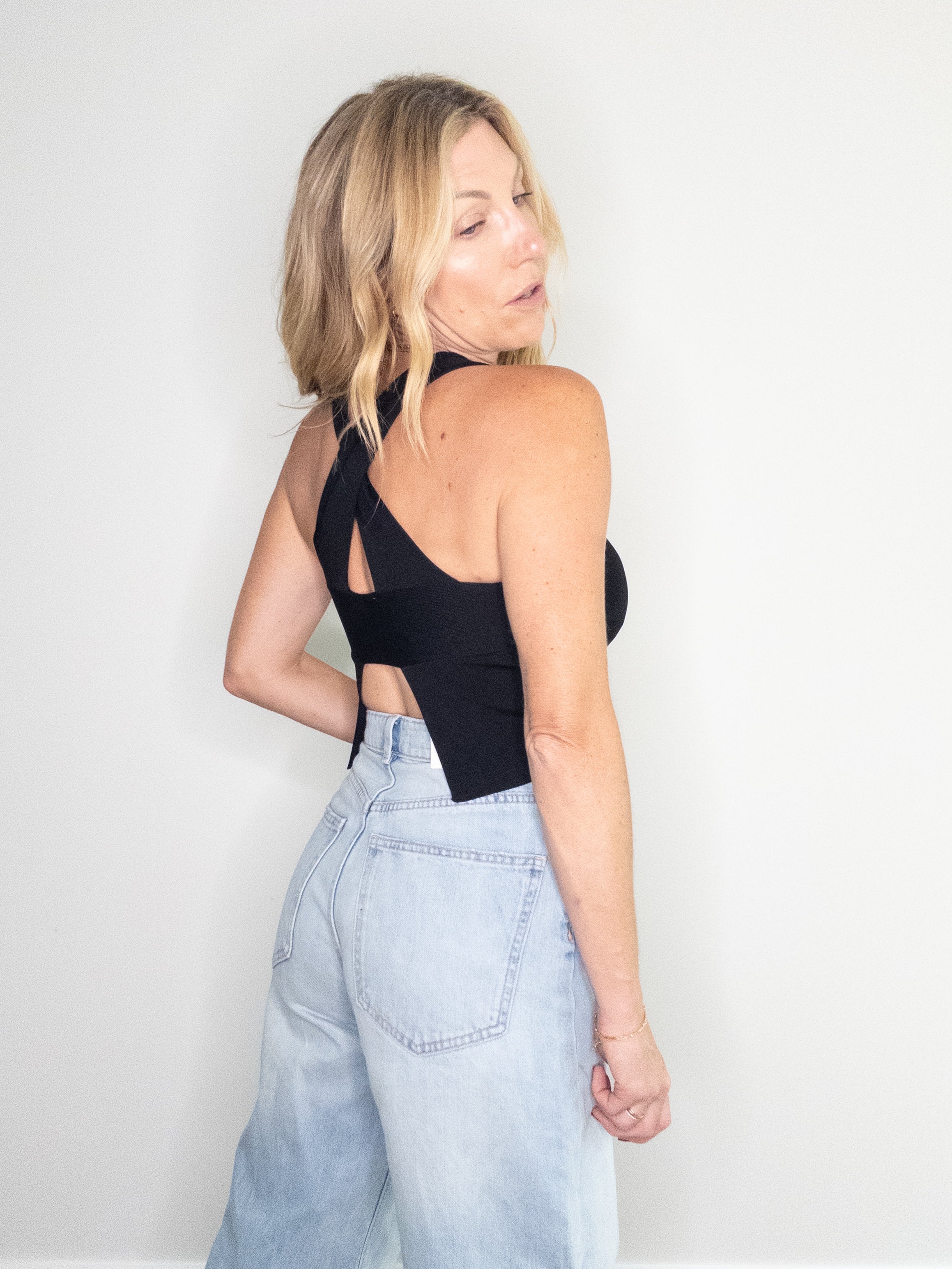 A Cut Above Ribbed Tank