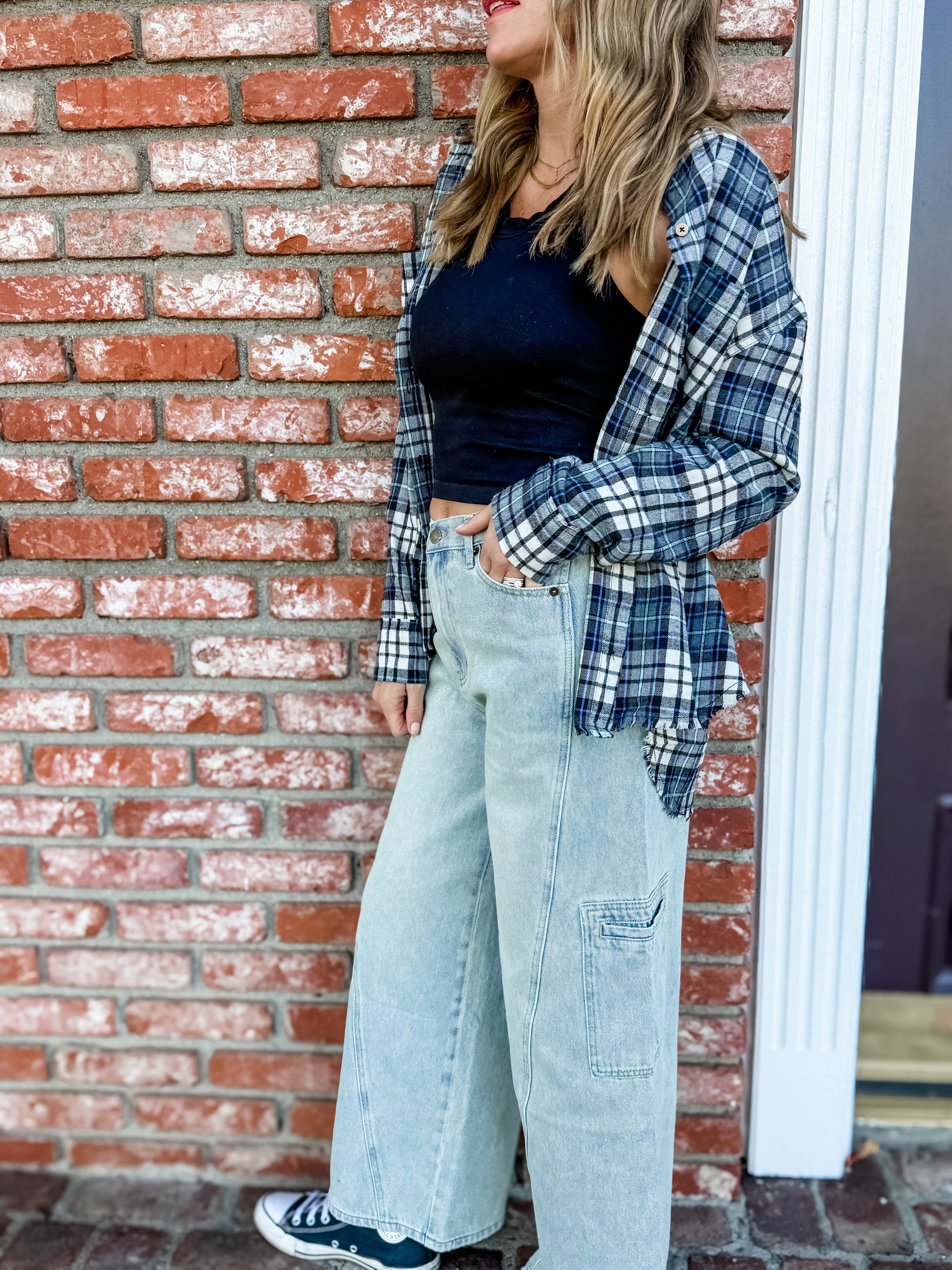 All The Feels Utility Denim Pants