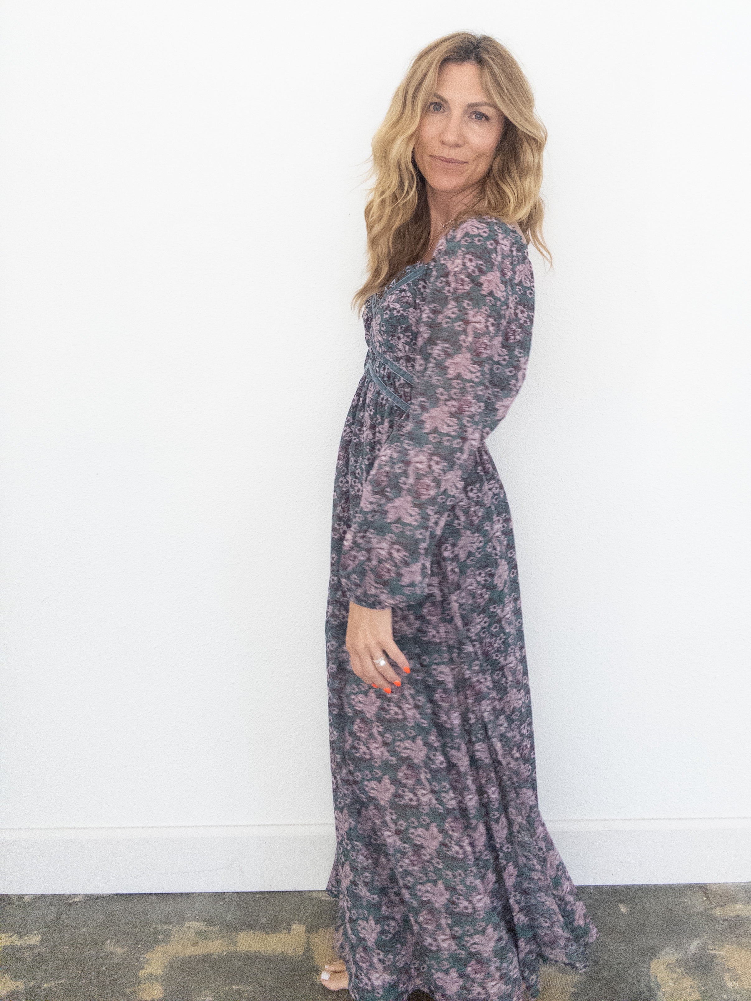 Clara Floral Maxi Dress