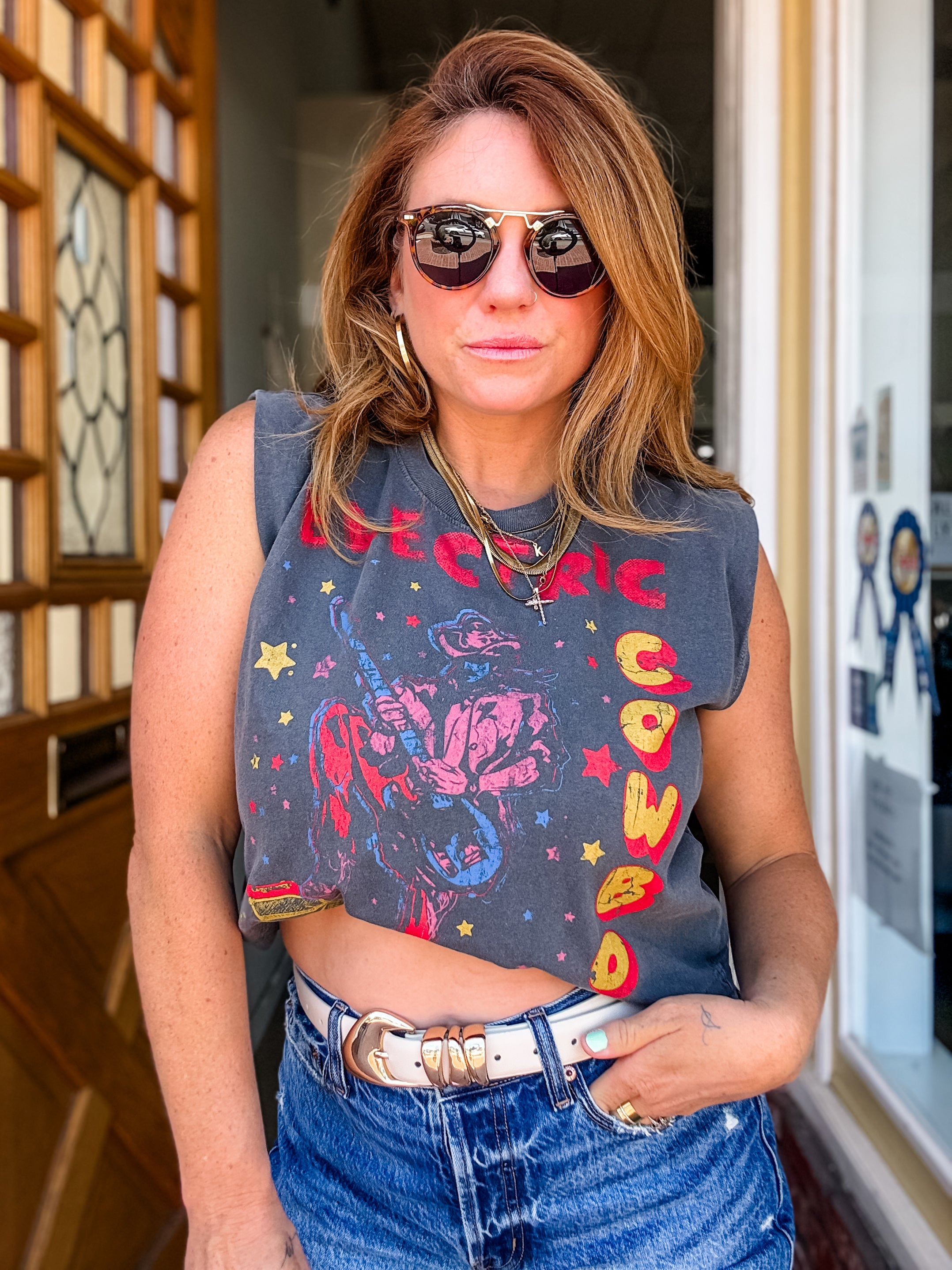 Electric Cowboy Look
