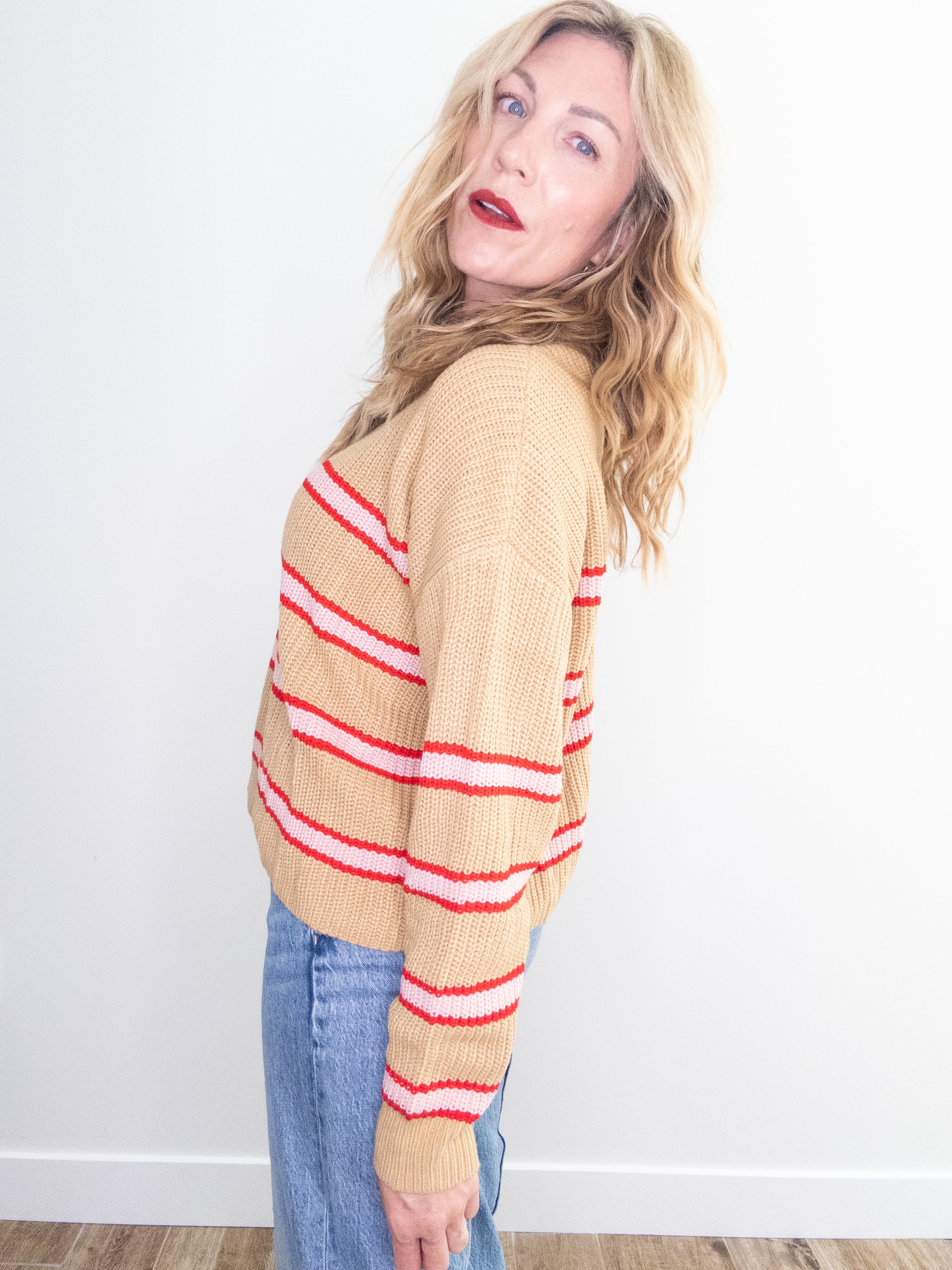 Phoenix Striped Sweater