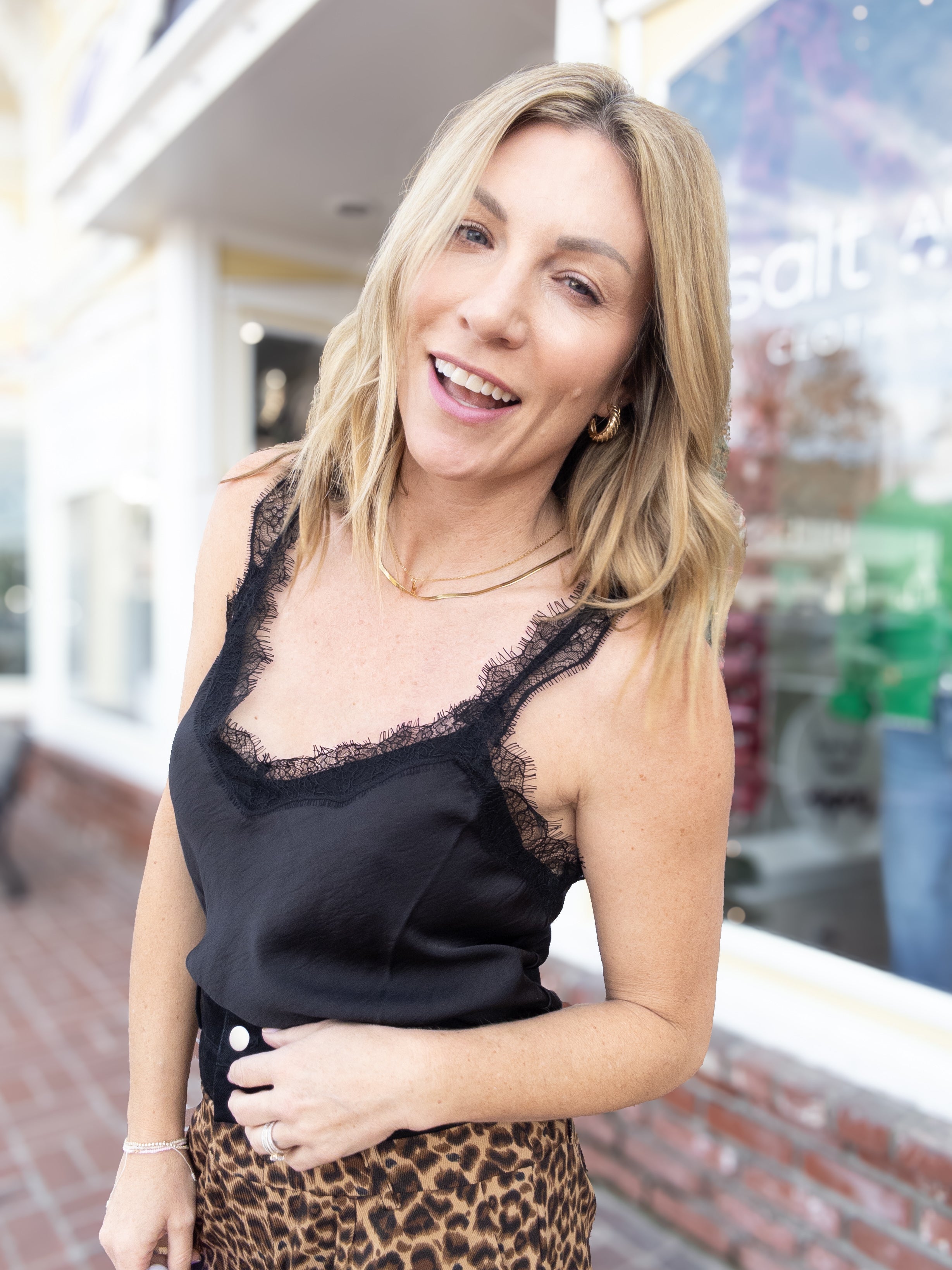 Z Supply Uma Lace Satin Cami