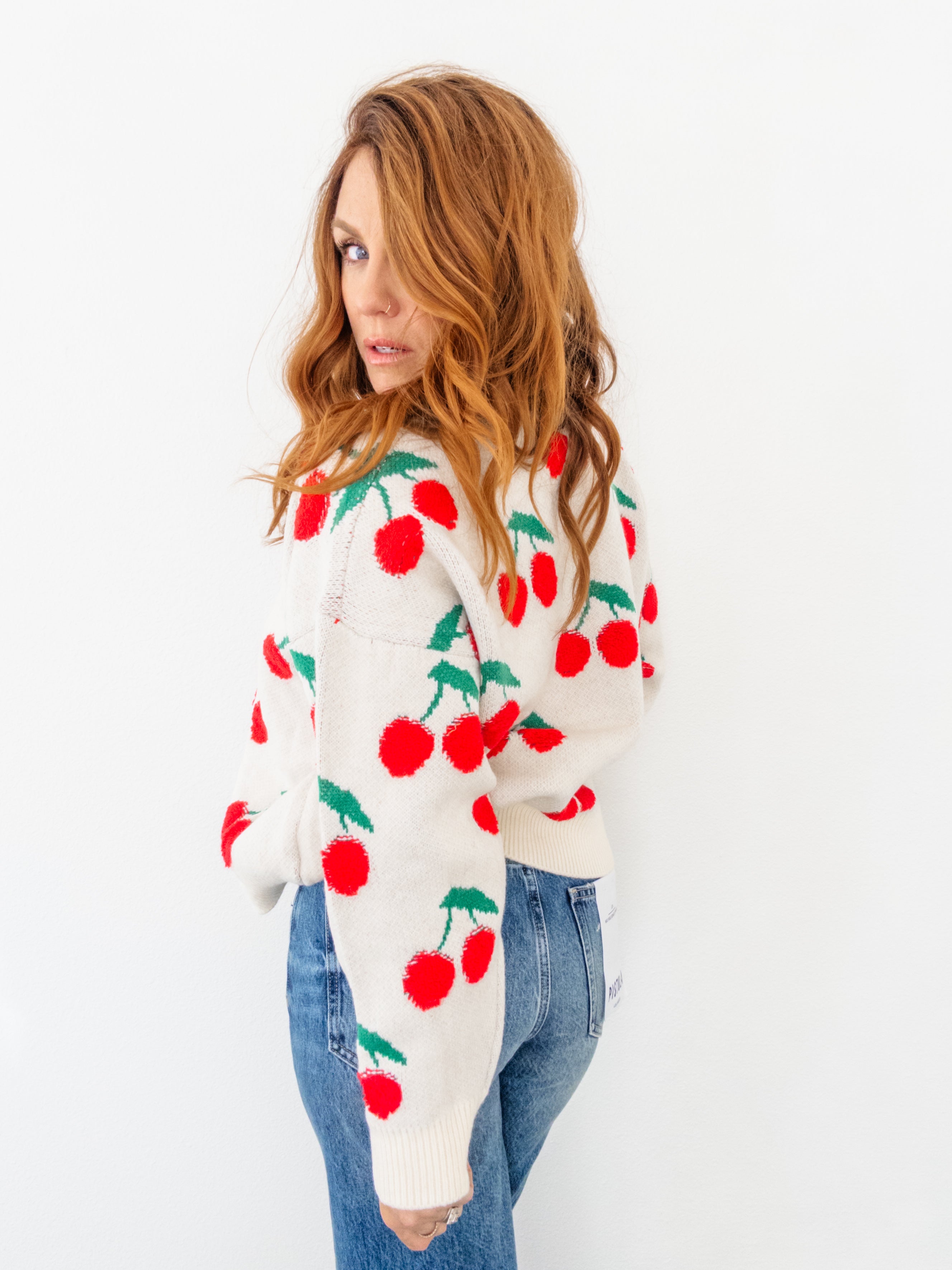 Cherry Bomb Knit Sweater