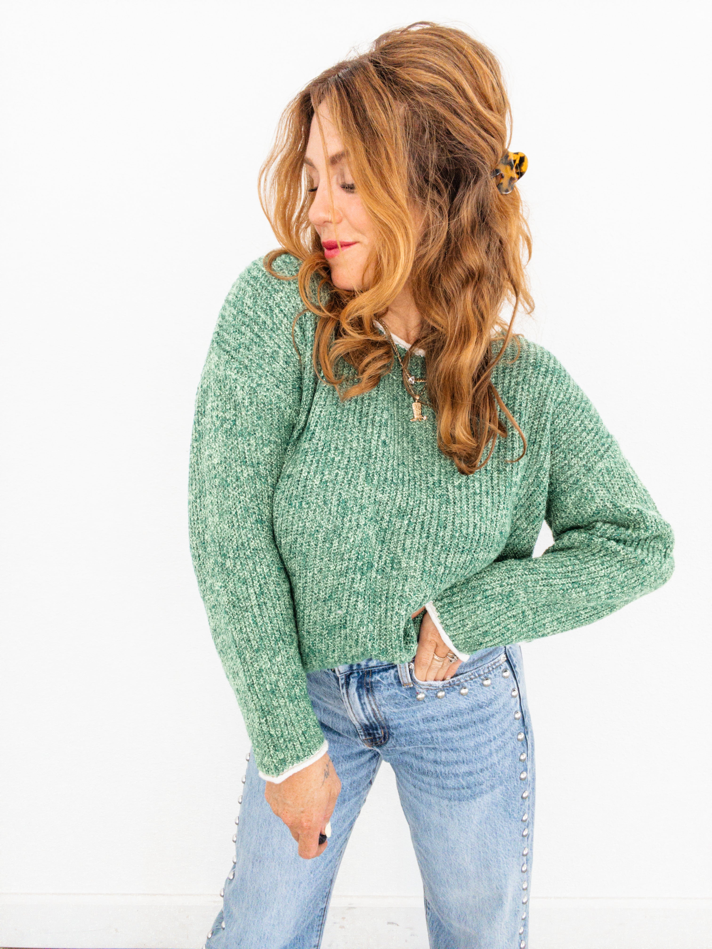 With Luck Knit Sweater