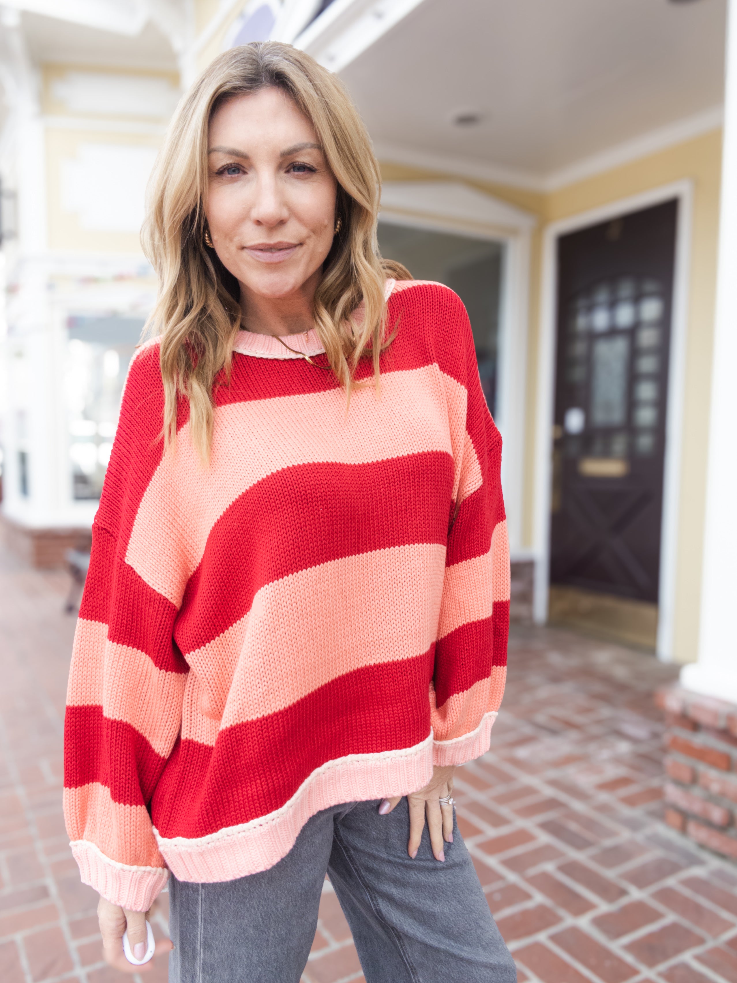 Solar Flare Striped Sweater