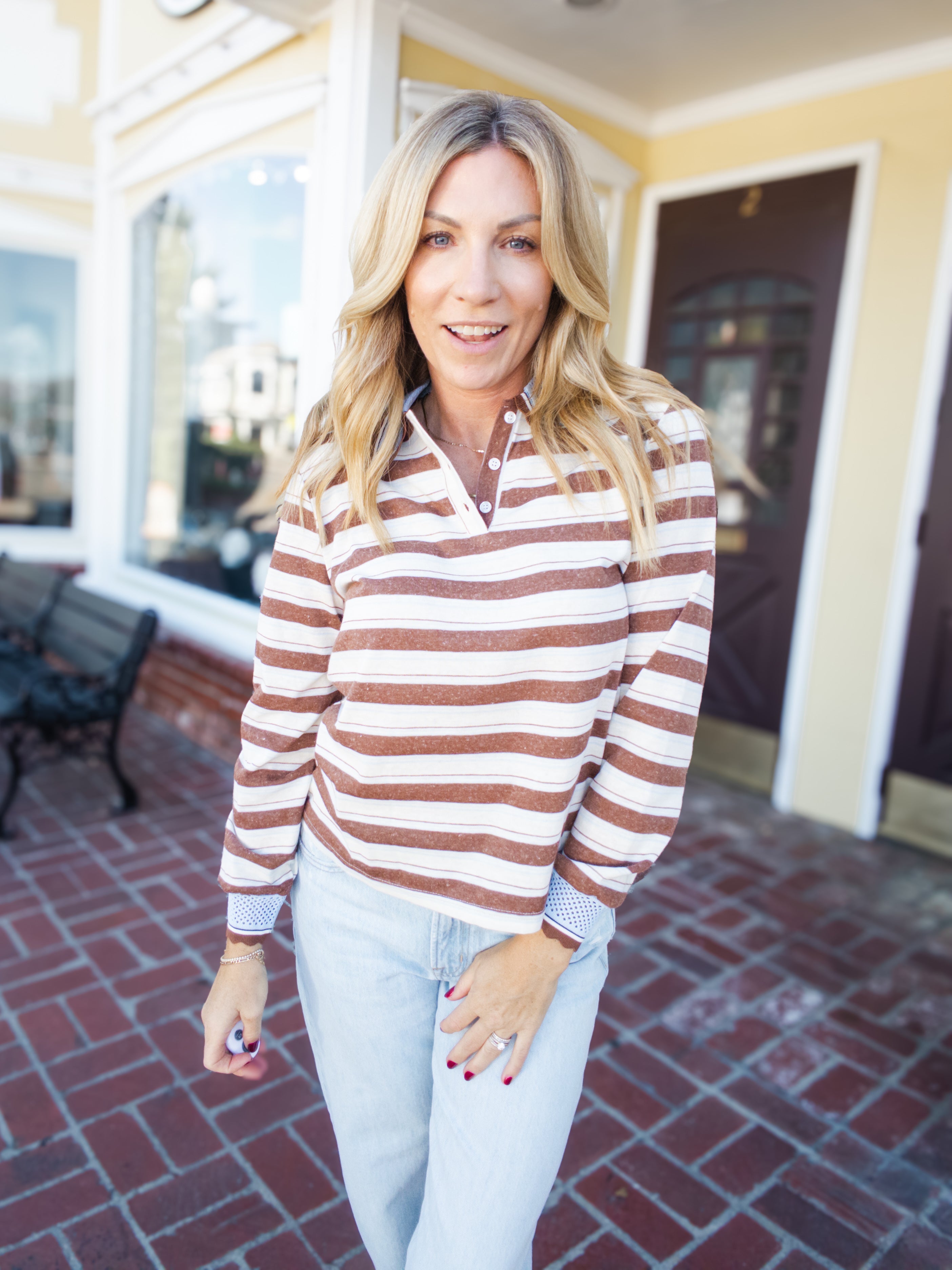 University Striped Polo