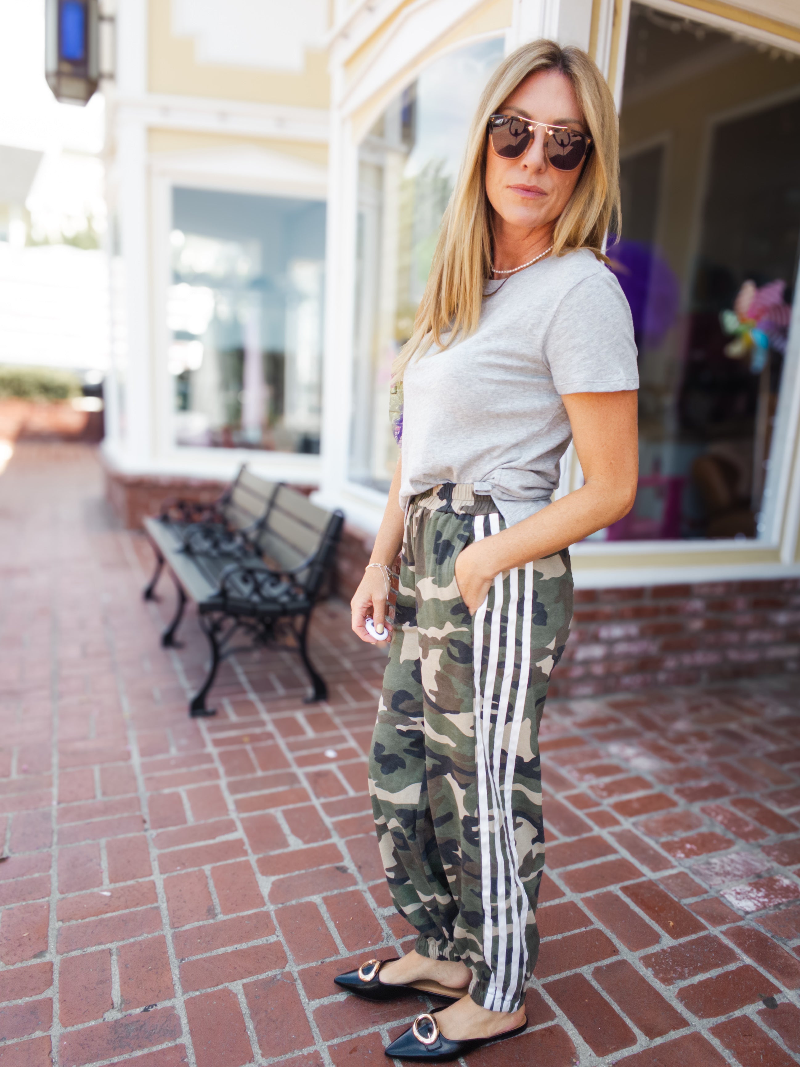 Cuatro Camo Track Pant