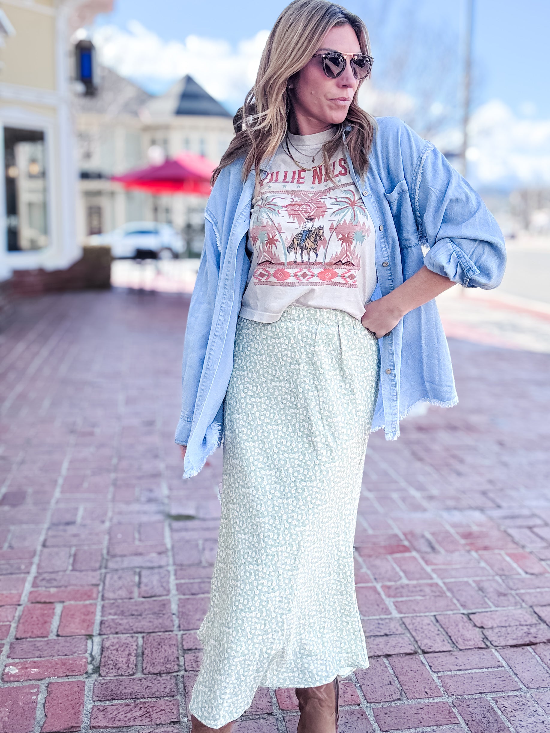 Willie Nelson Palm Beach Tee