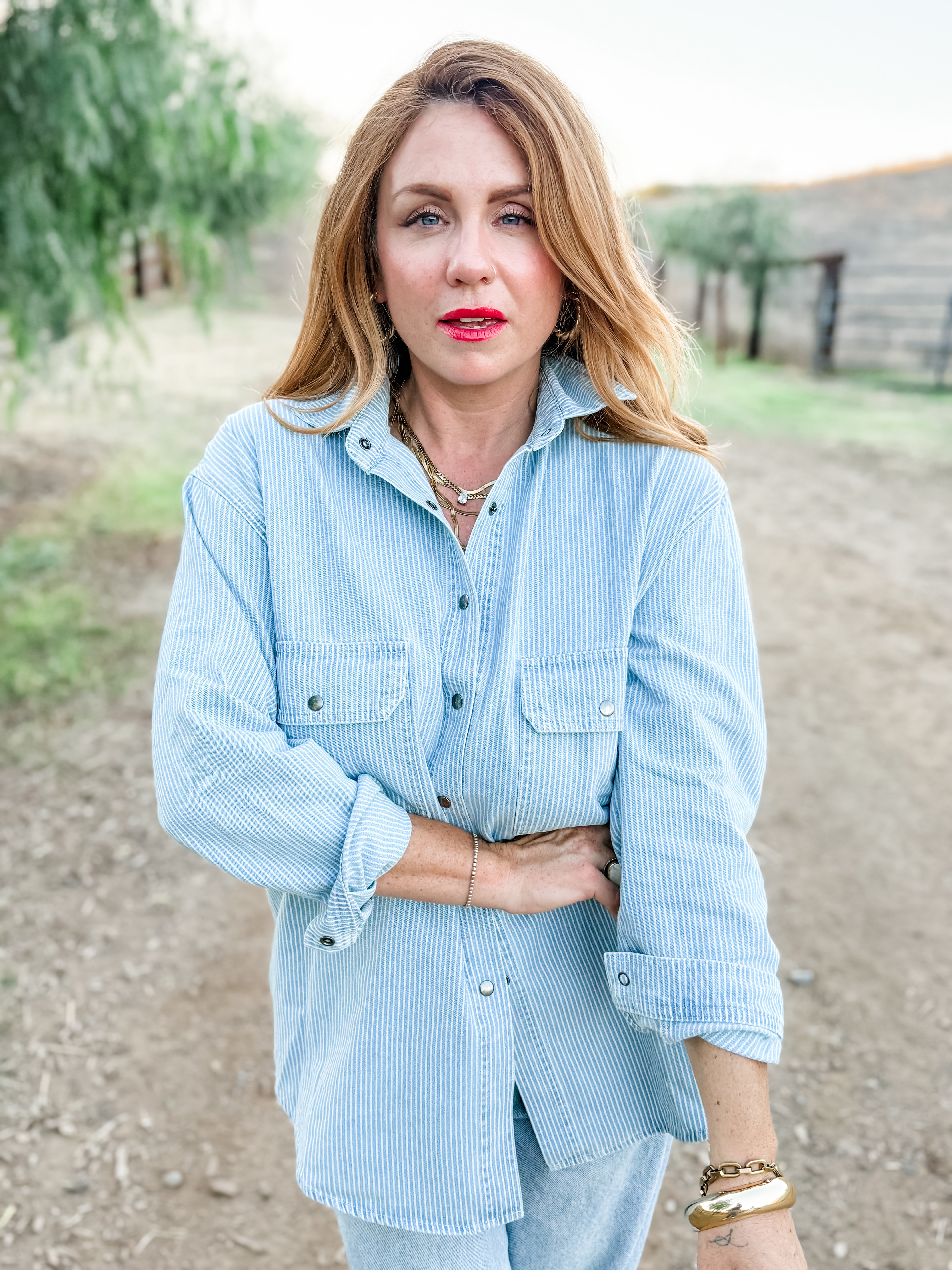 Weston Pinstripe Shirt