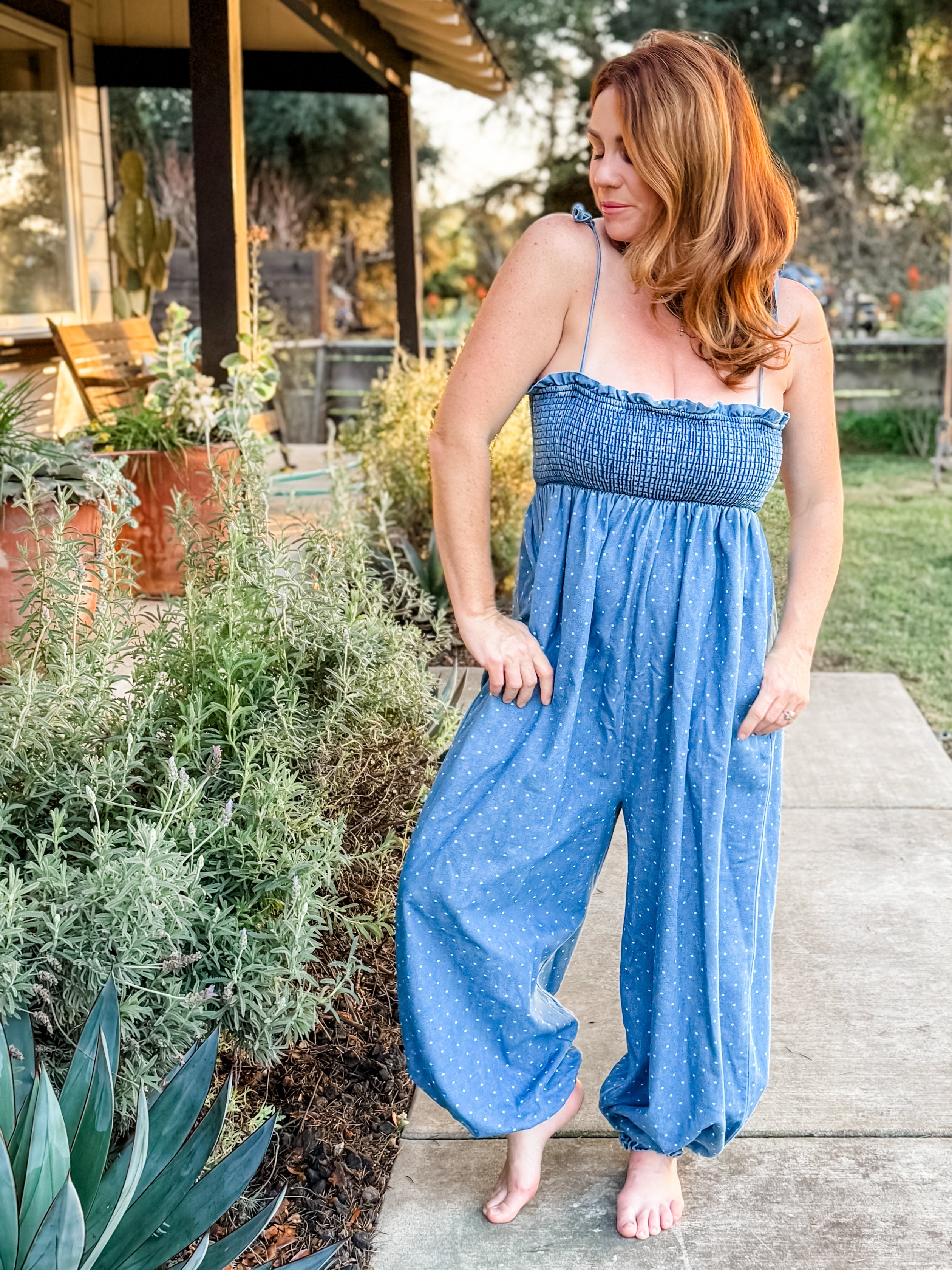 Put Your Polka On Jumpsuit