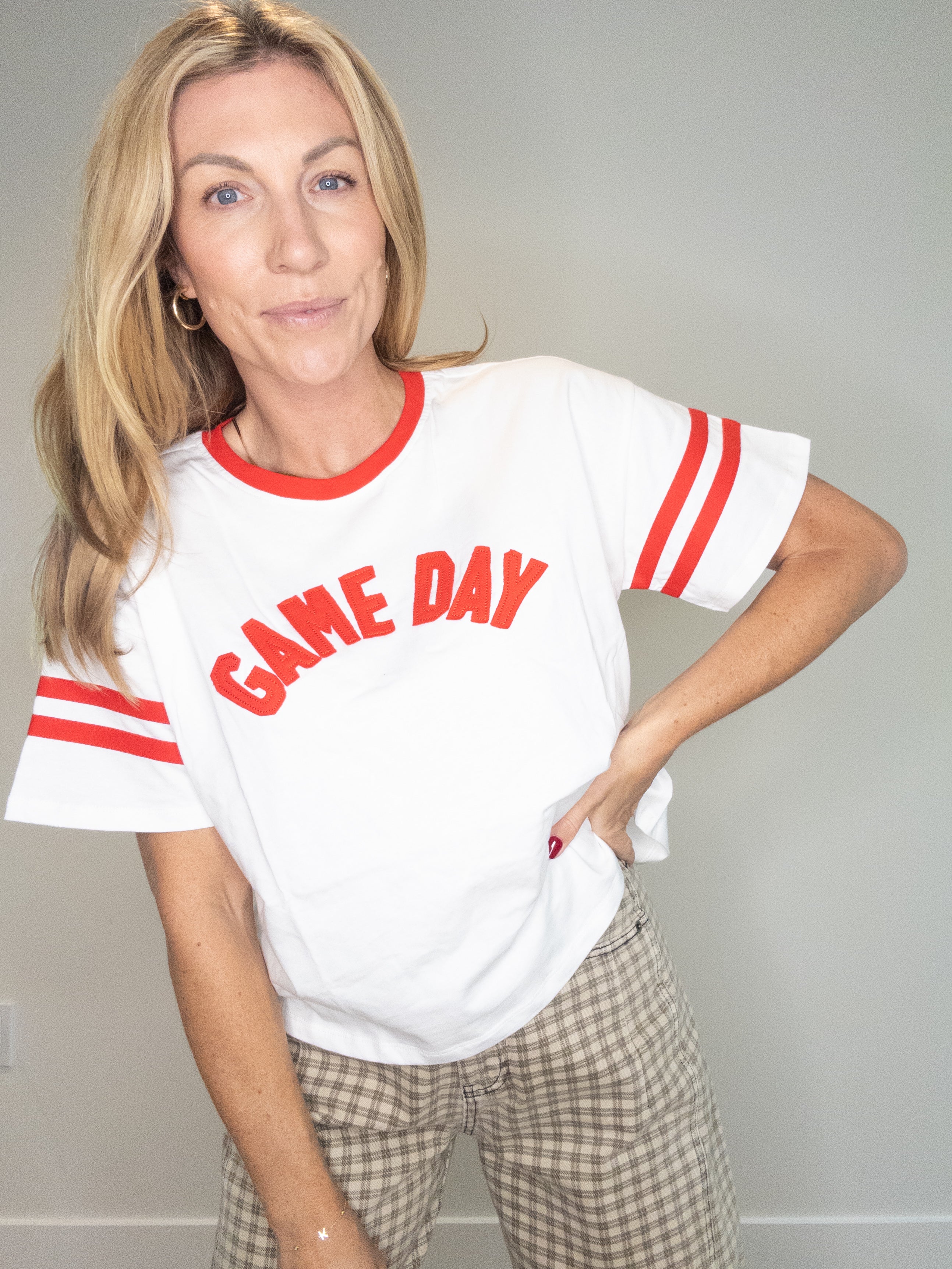 Game Day Ringer Tee