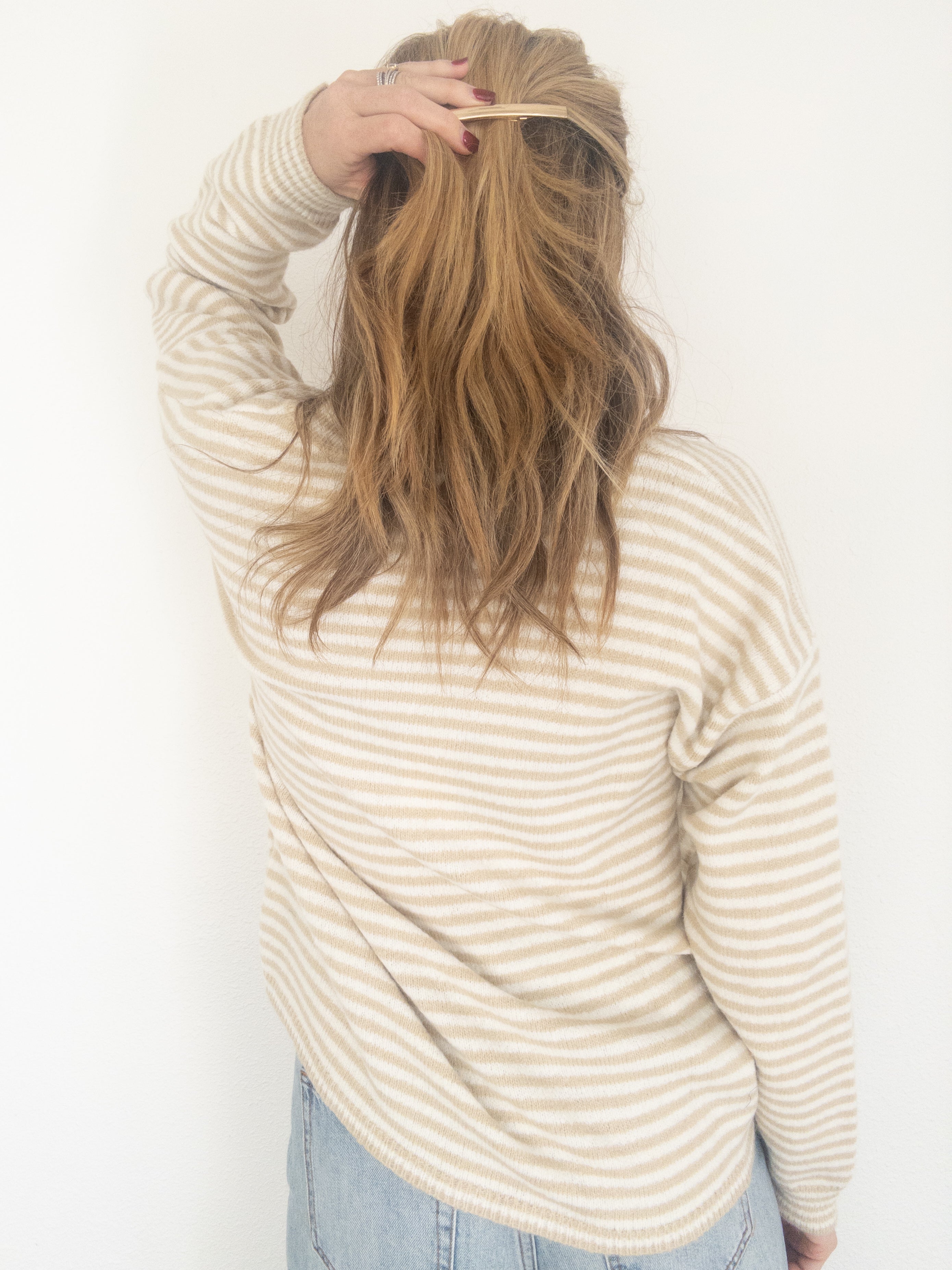 Eggnog Latte Bow Sweater