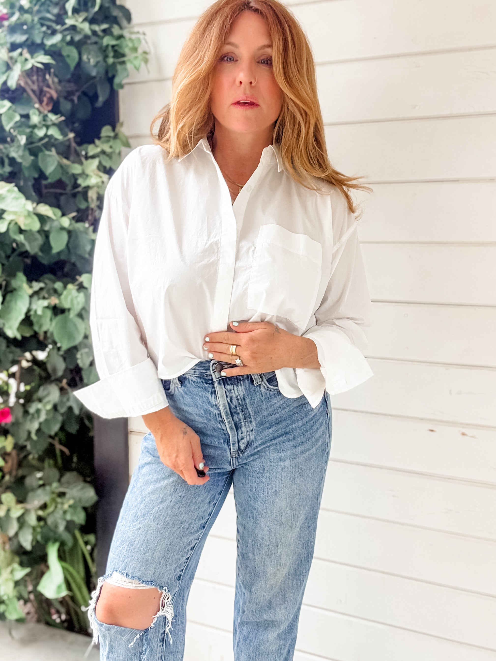 Z Supply Favorite Button Up Top