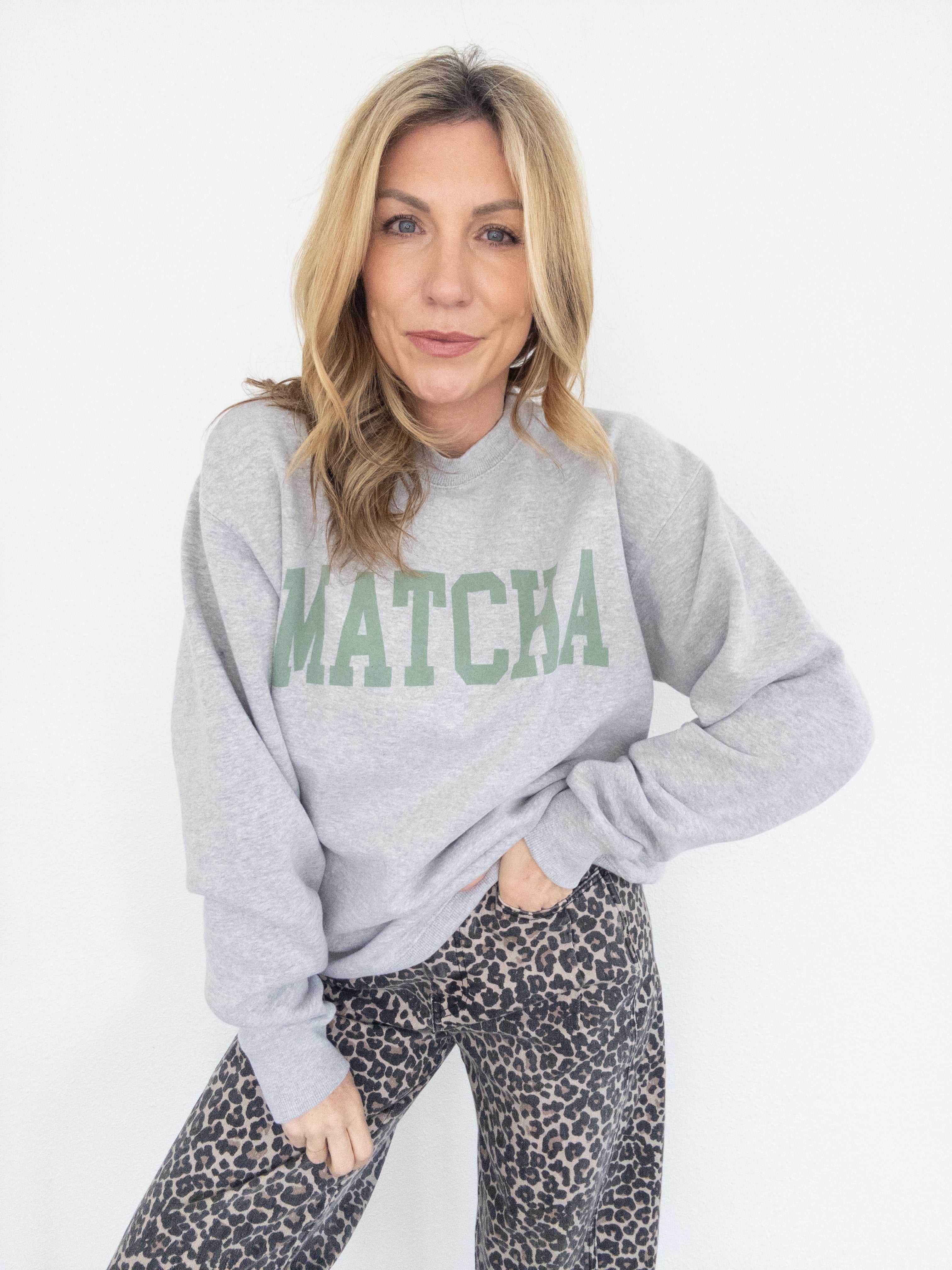 Matcha Crewneck Sweatshirt