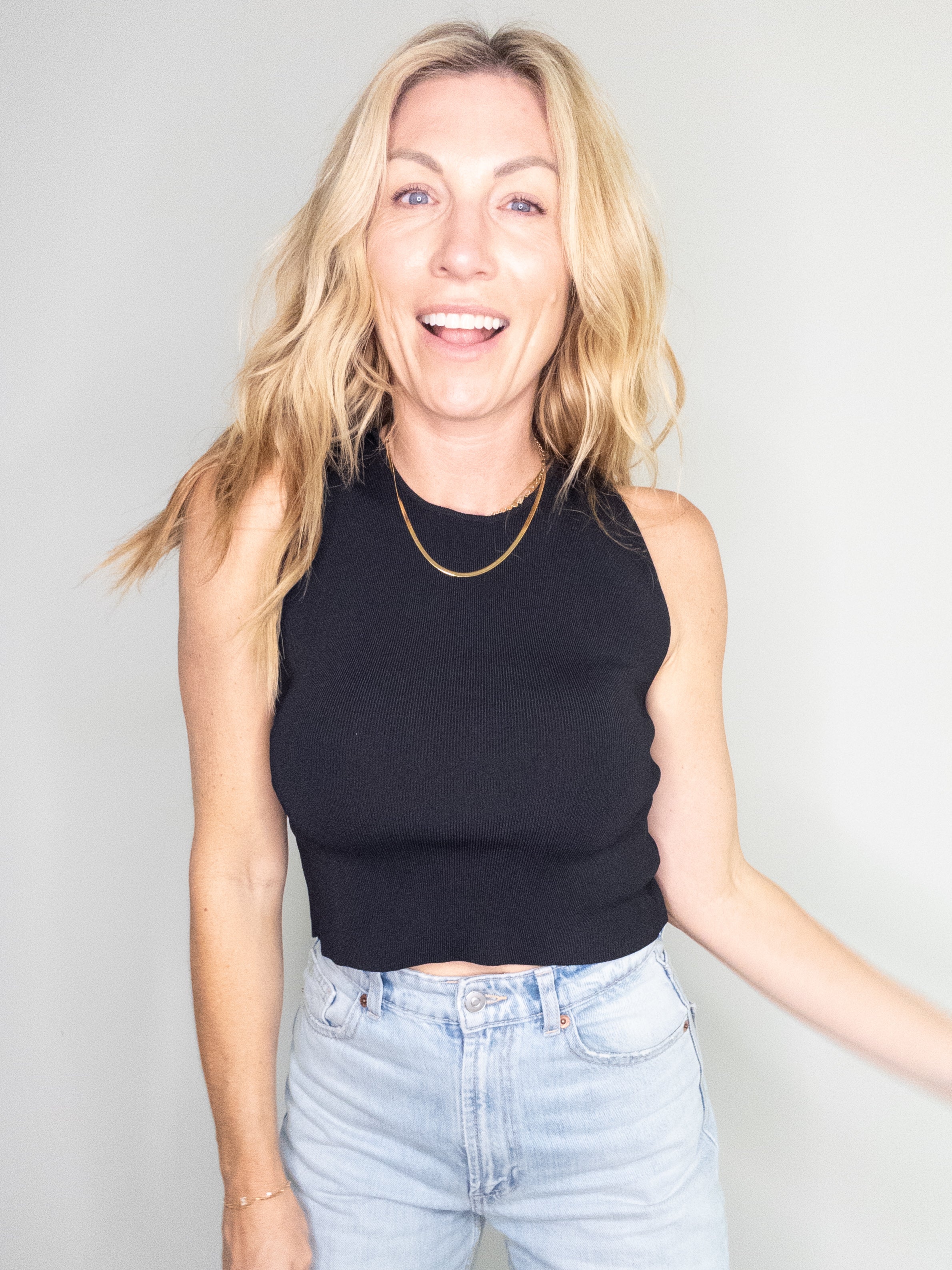 A Cut Above Ribbed Tank