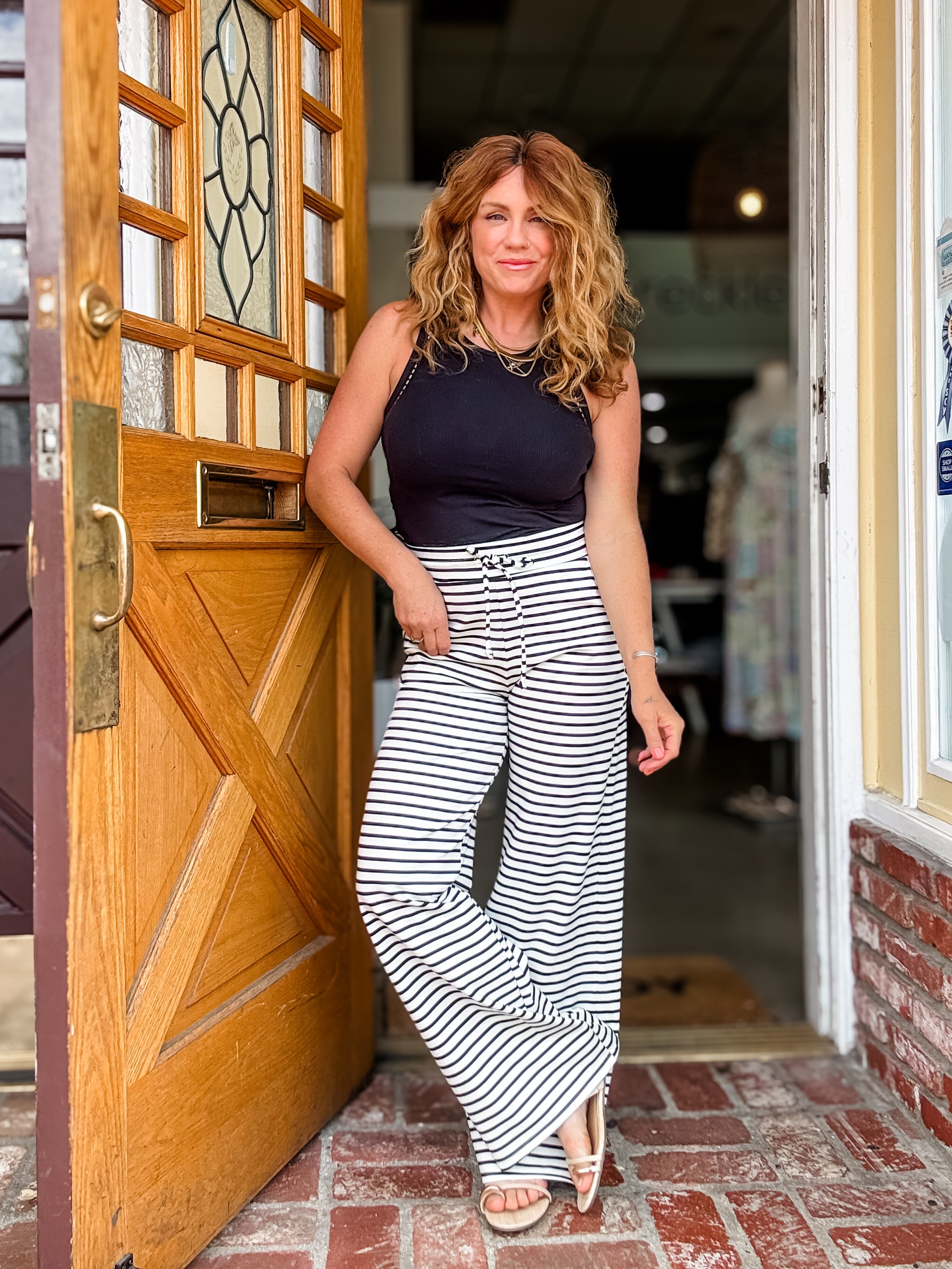Project Social T Thea Striped Pant