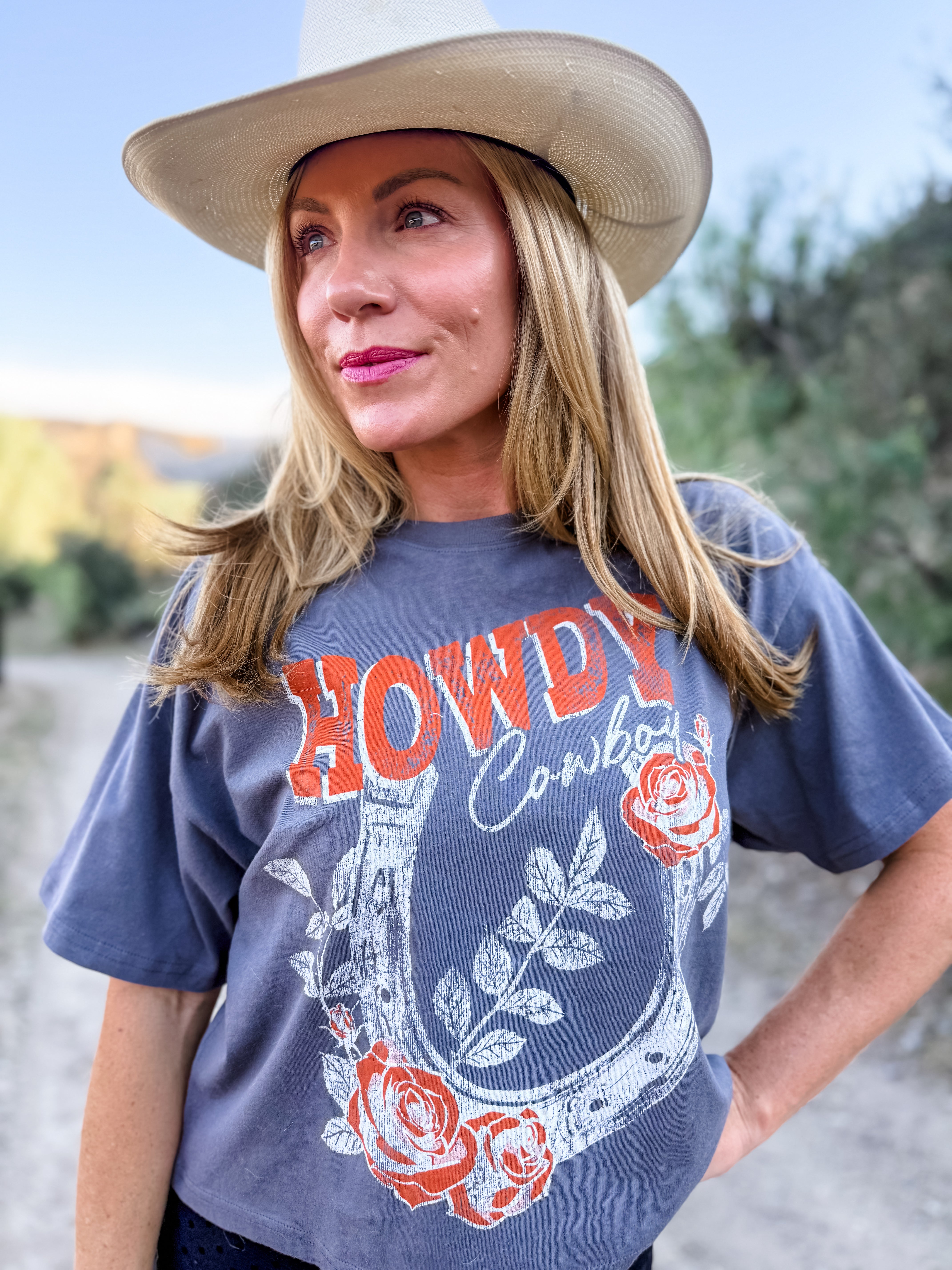 Howdy Cowboy Graphic Tee