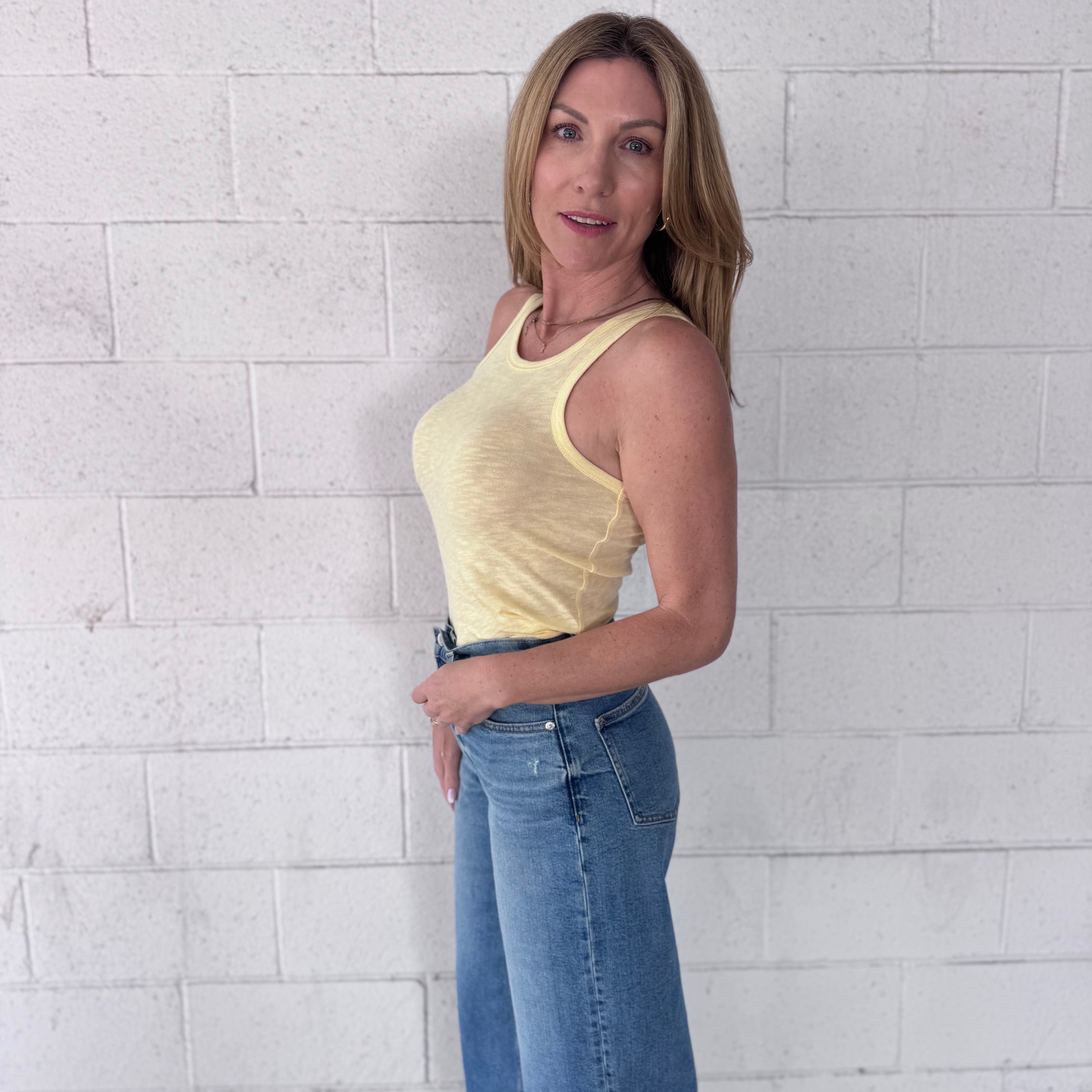 Z Supply Classic Slub Scoop Tank