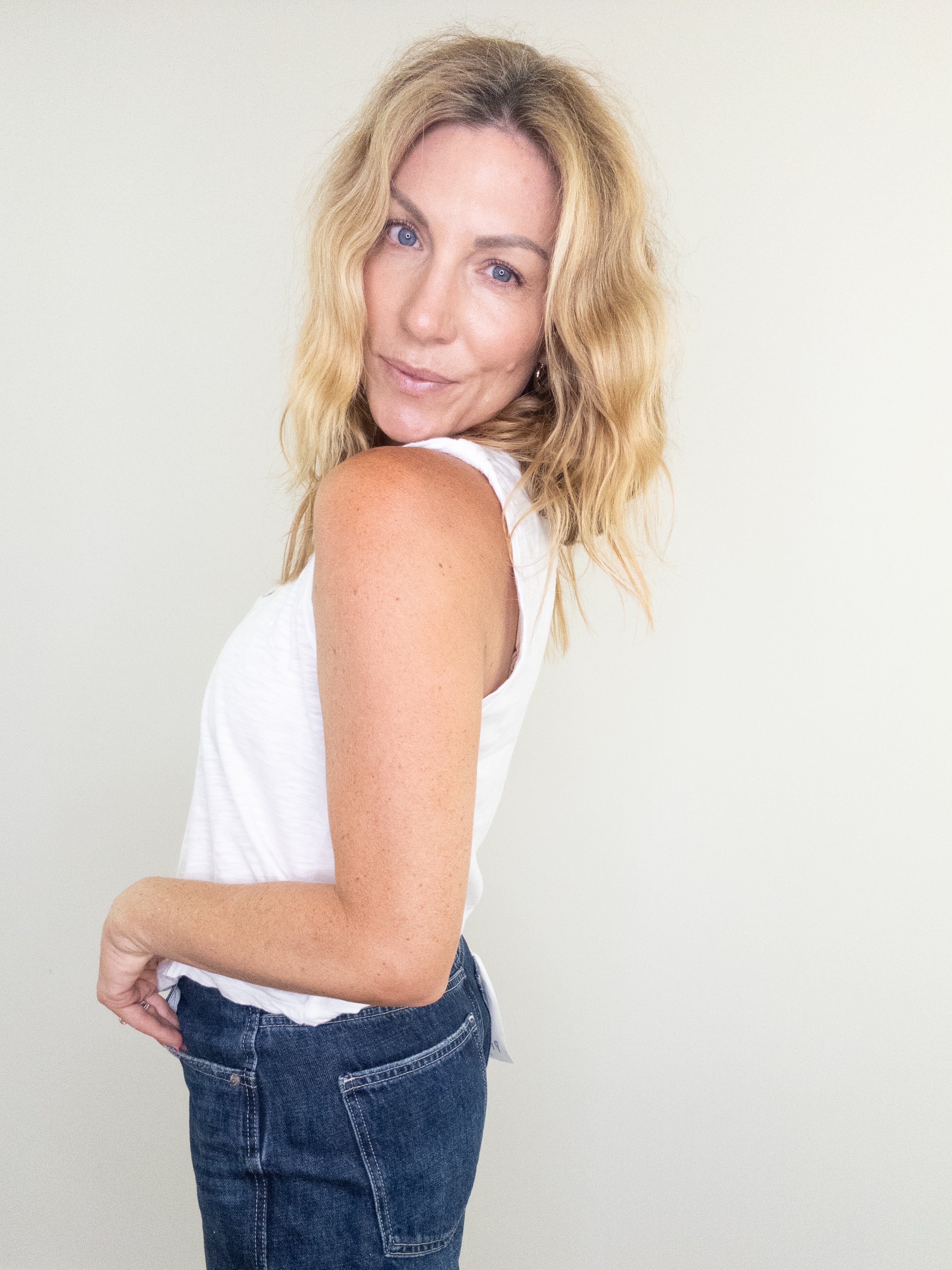 Project Social T Naz Scoop Neck Slub Tank