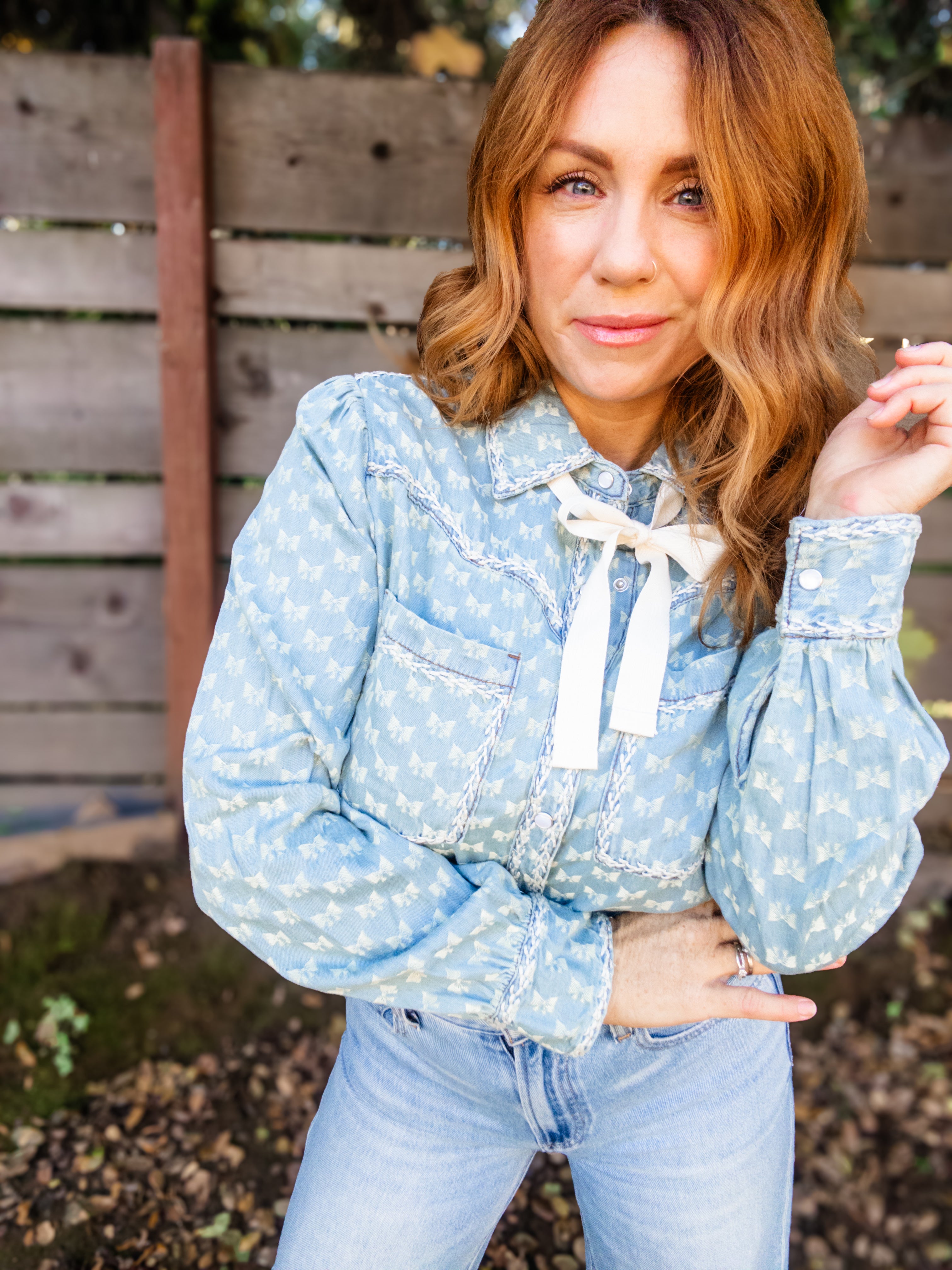 Southern Charm Button Down