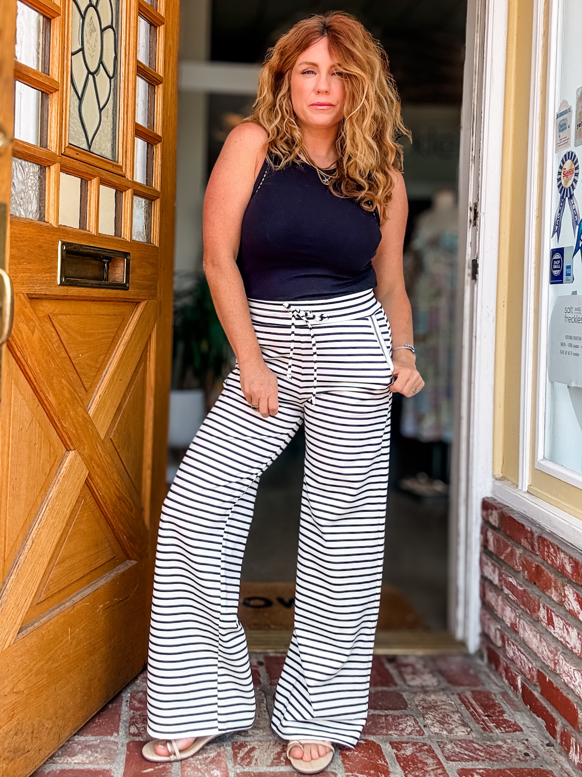 Project Social T Thea Striped Pant