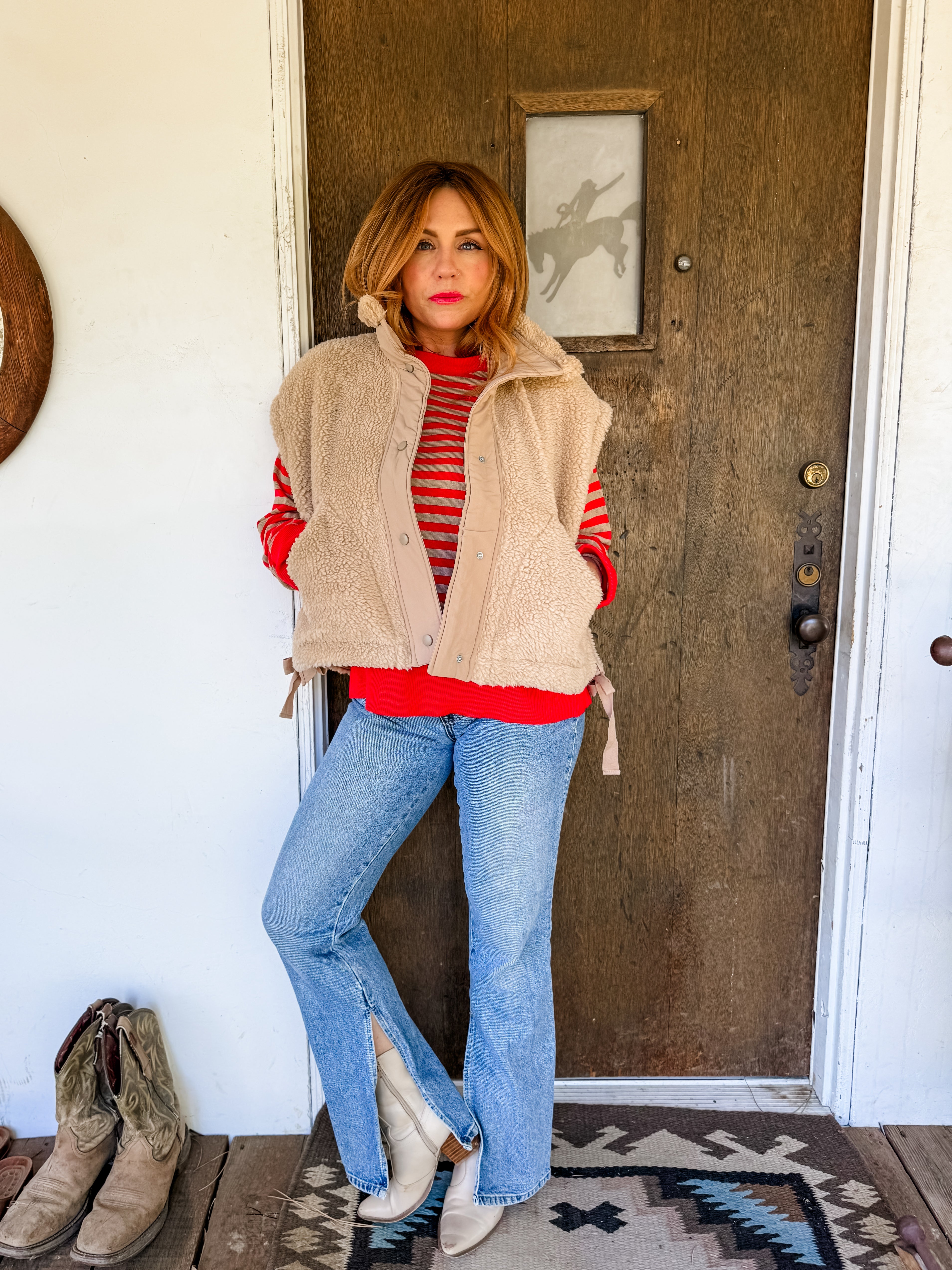 Keep It Cozy Sherpa Vest