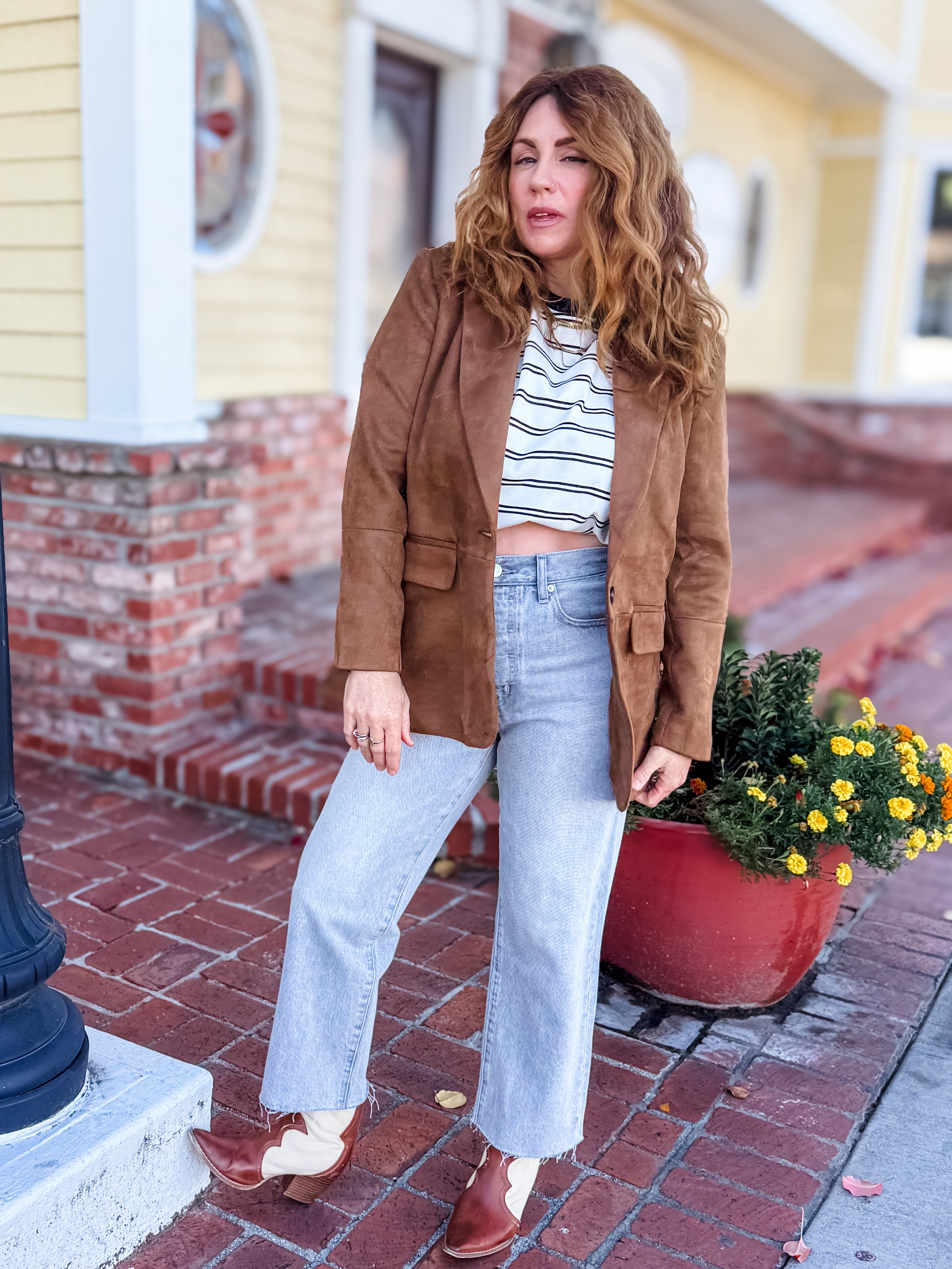 Feelin Suede-y Blazer