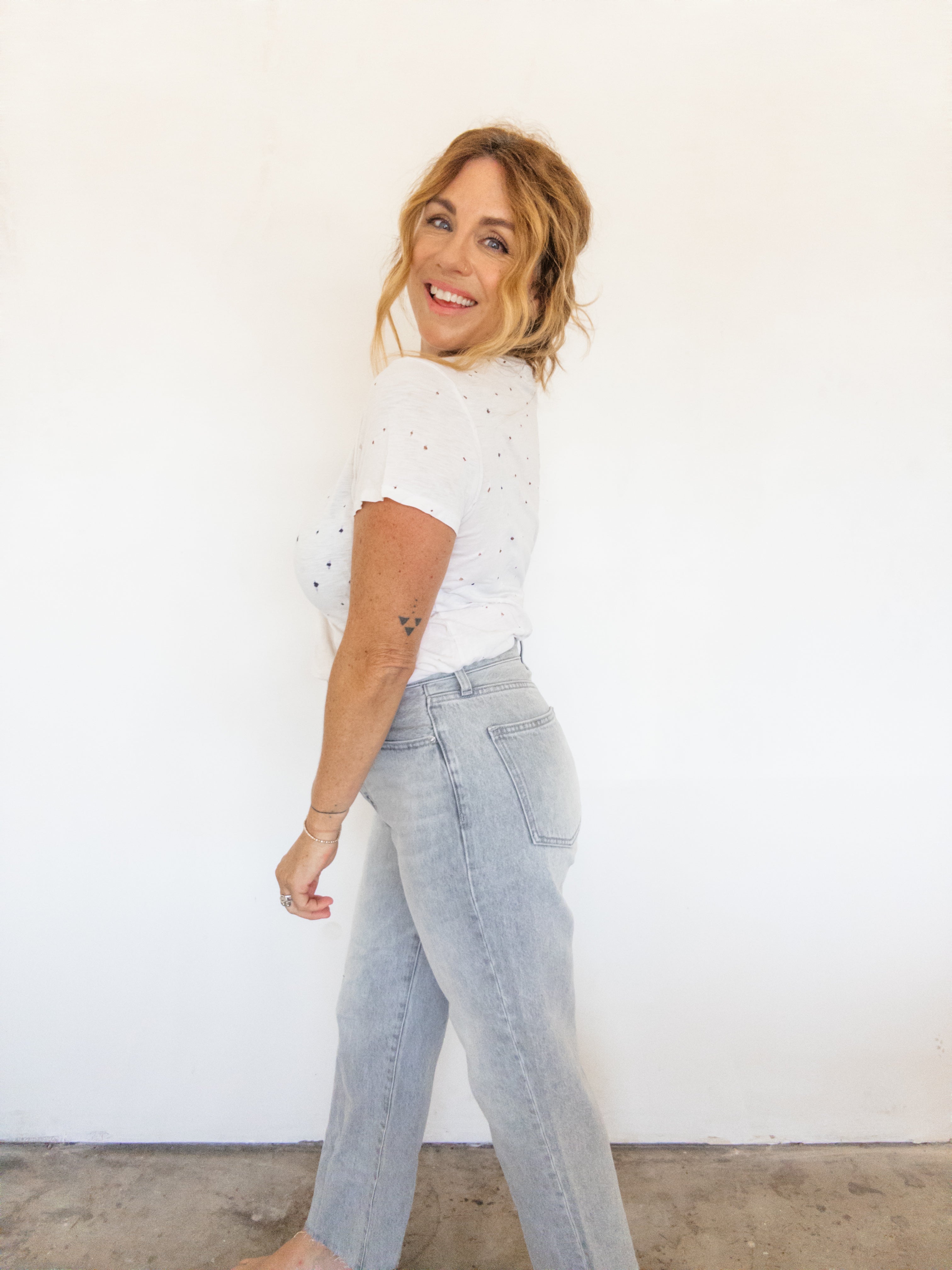 Pistola Cassie Crop Super High Rise