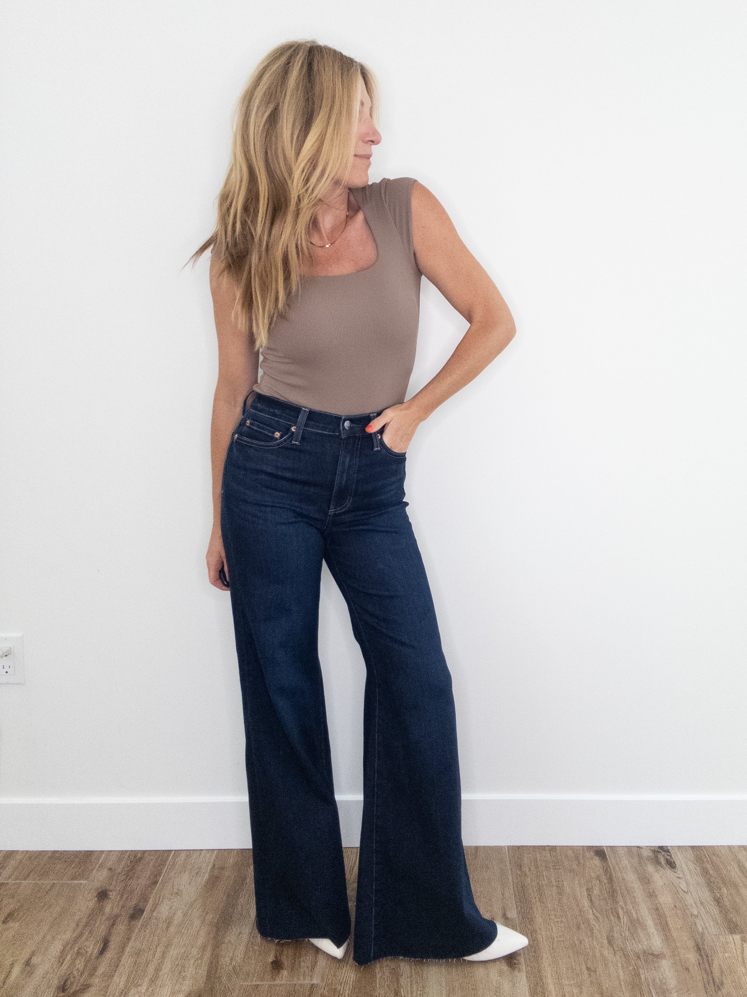 Pistola Izzy High Rise Wide Leg Pant