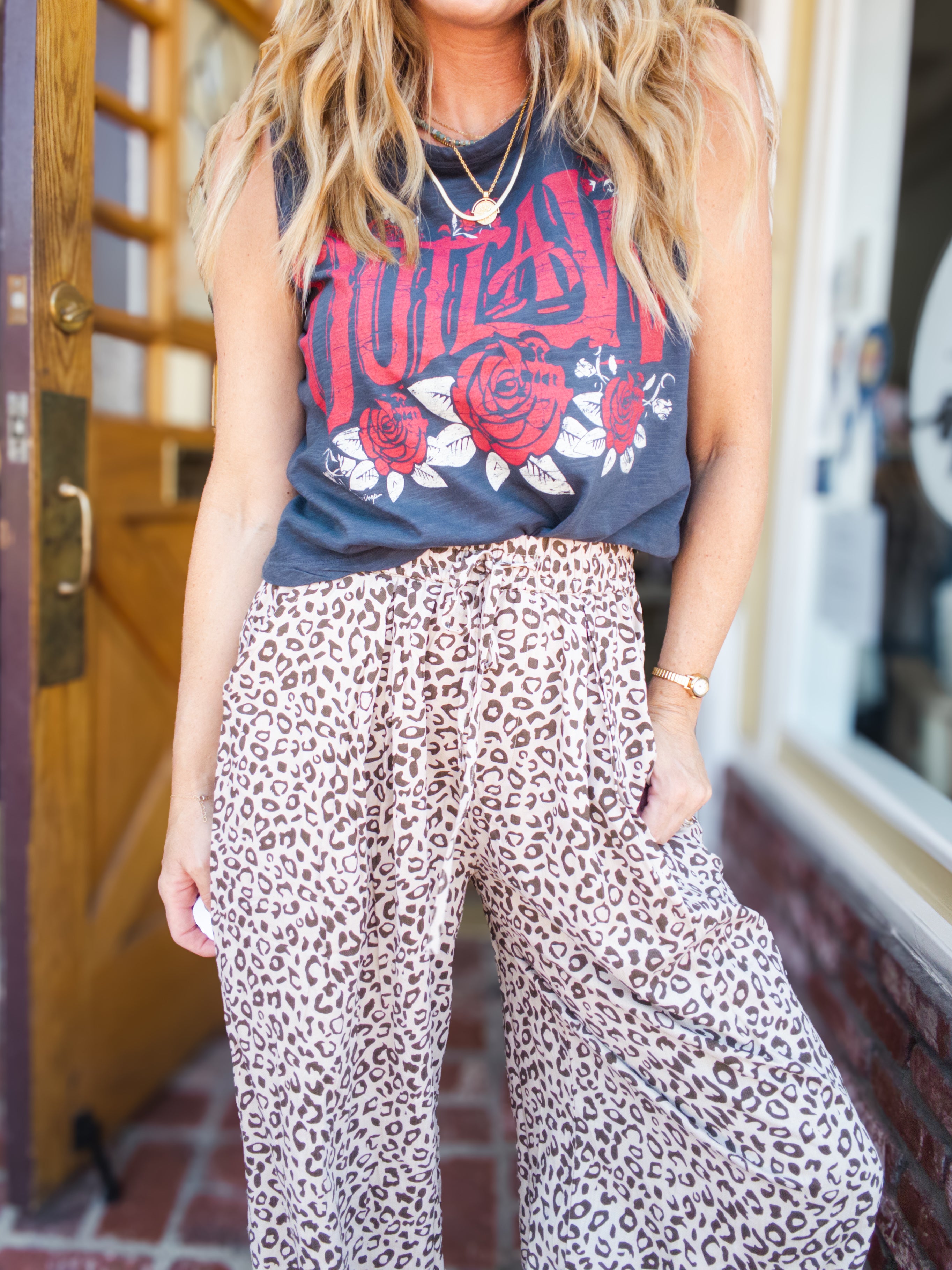 Untamed Leopard Balloon Pant