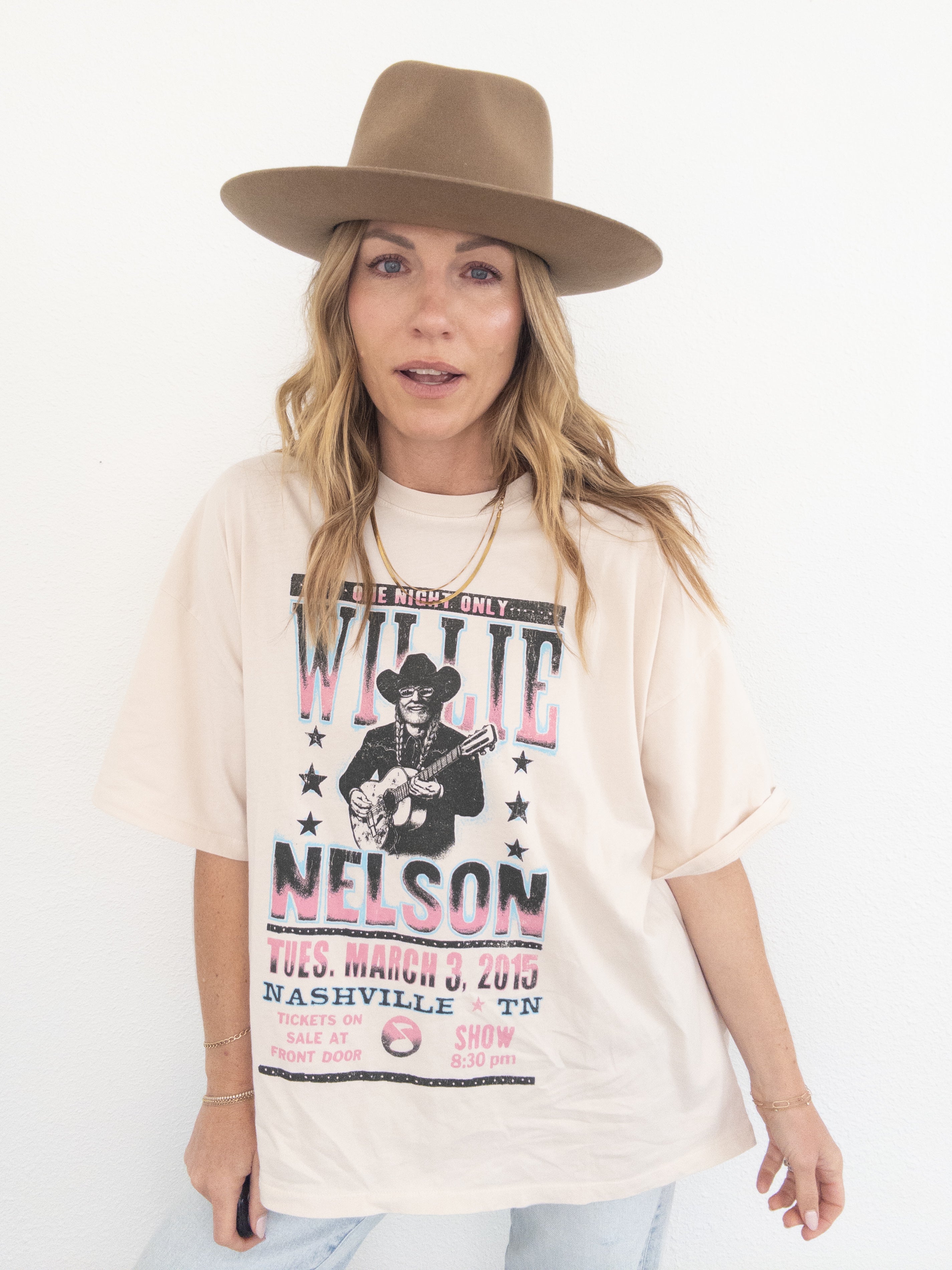 Daydreamer Willie Nelson One Night Only Tee