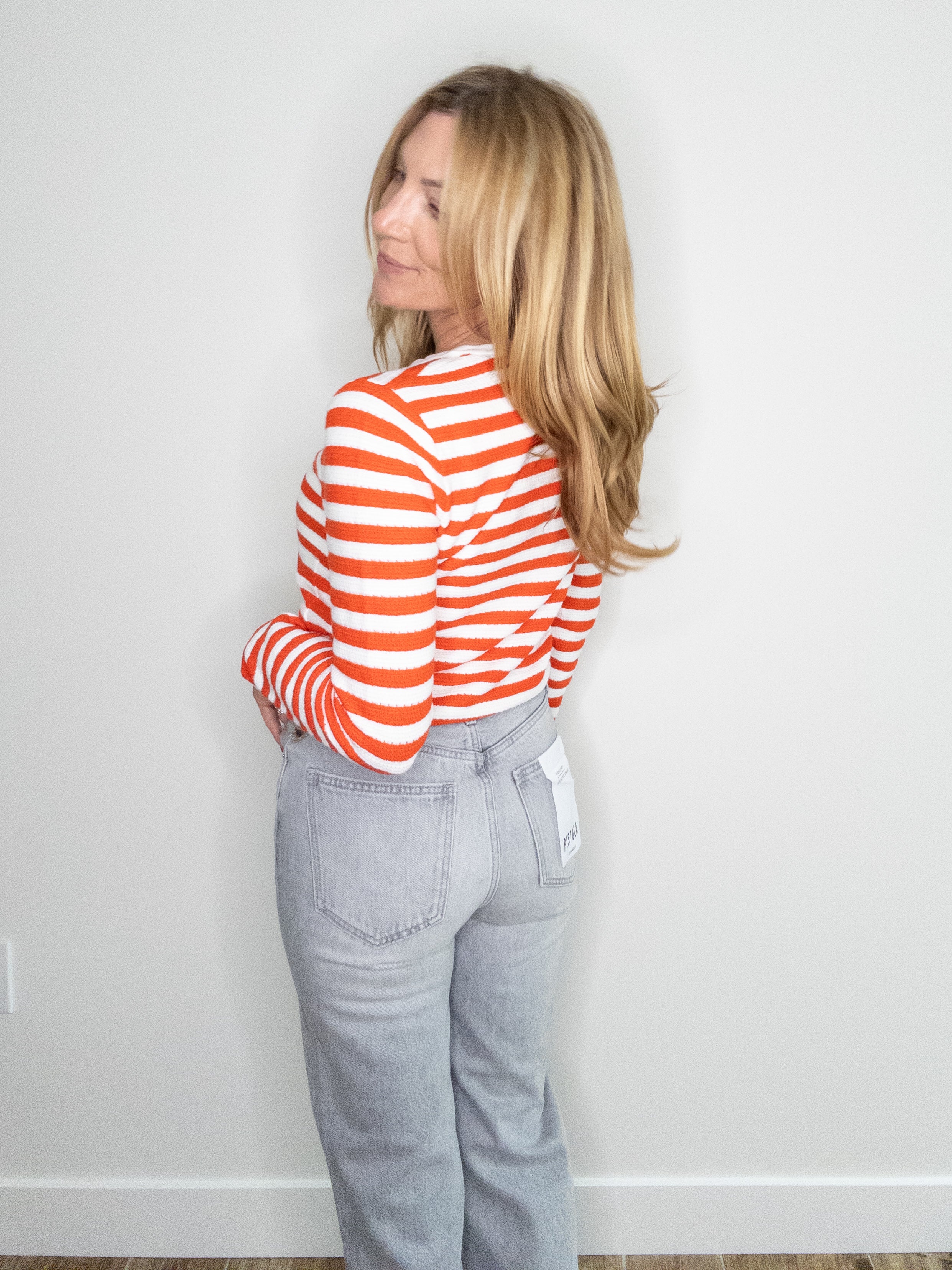 Windsor Striped Cardigan