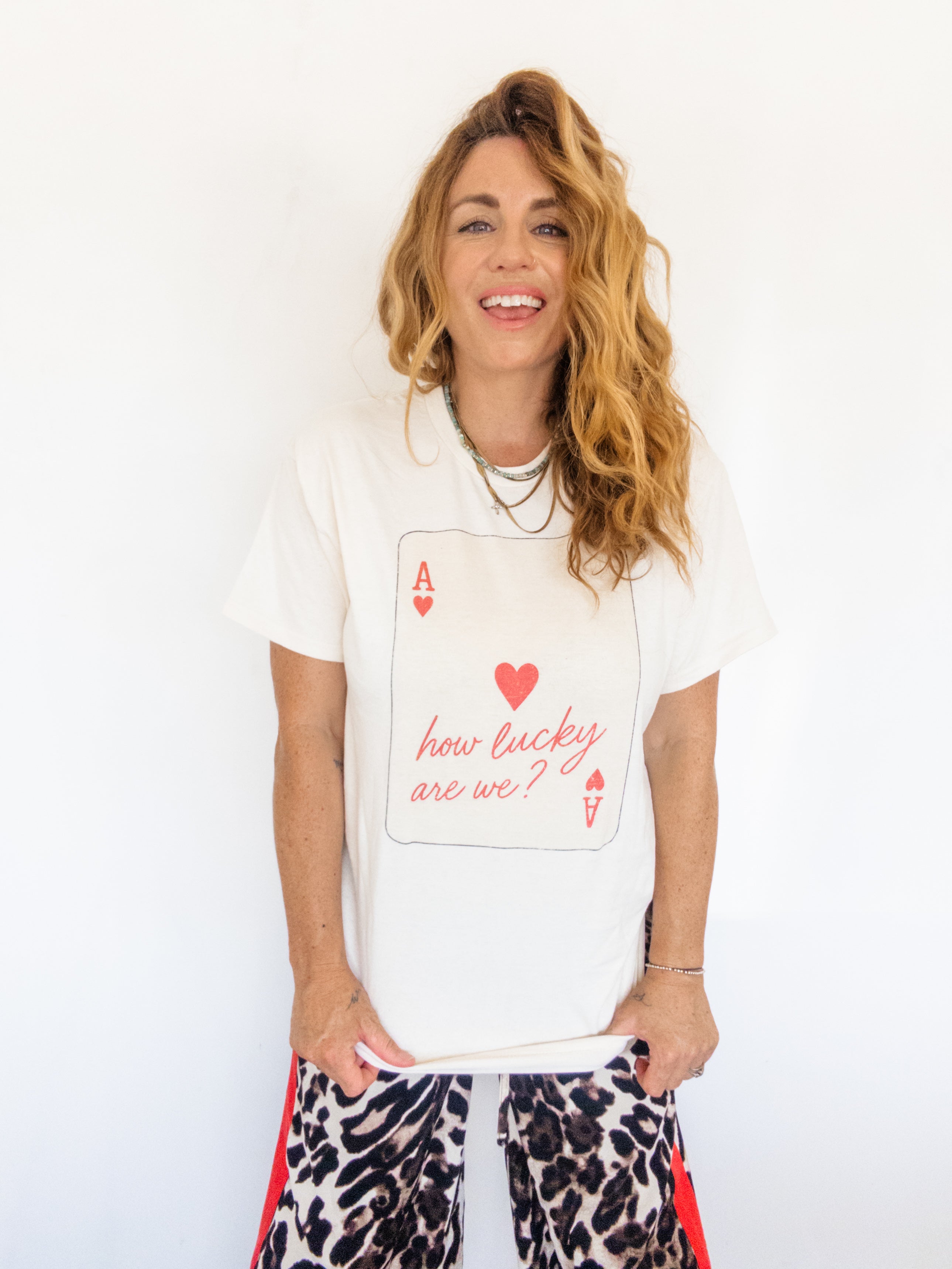 How Lucky Are We Tee