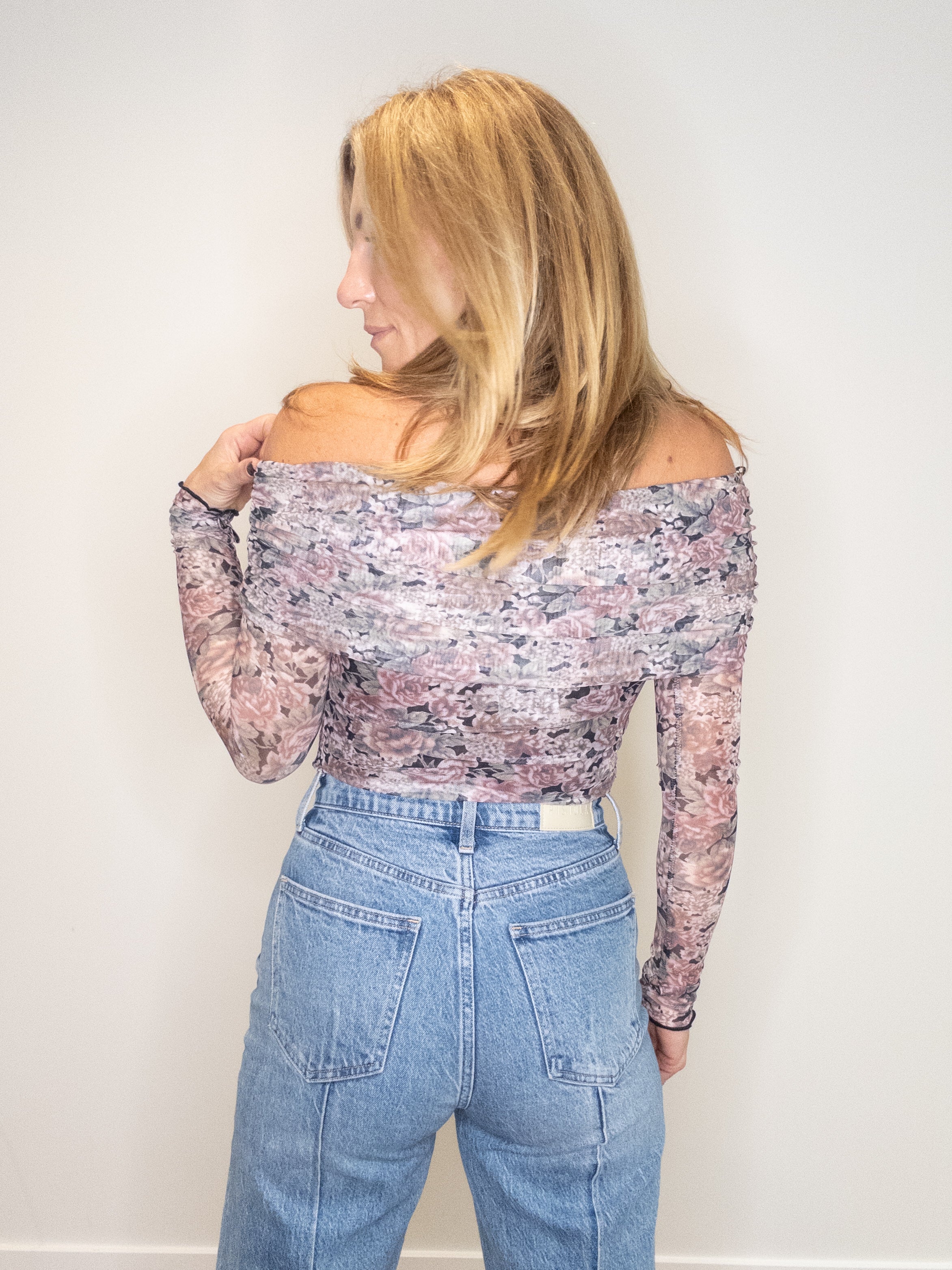 Midnight Blooms Bodysuit
