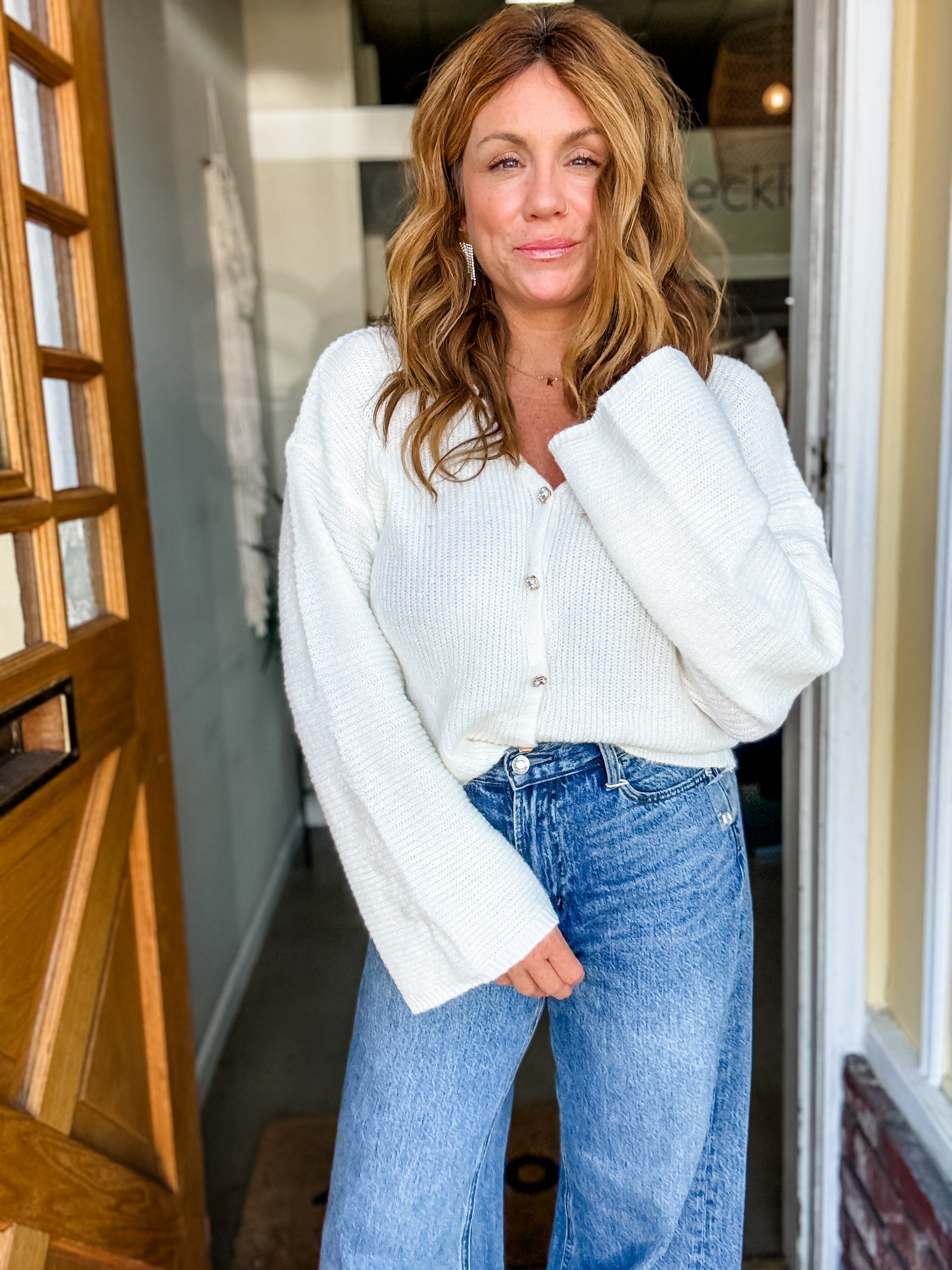 Emory Jeweled Cardigan