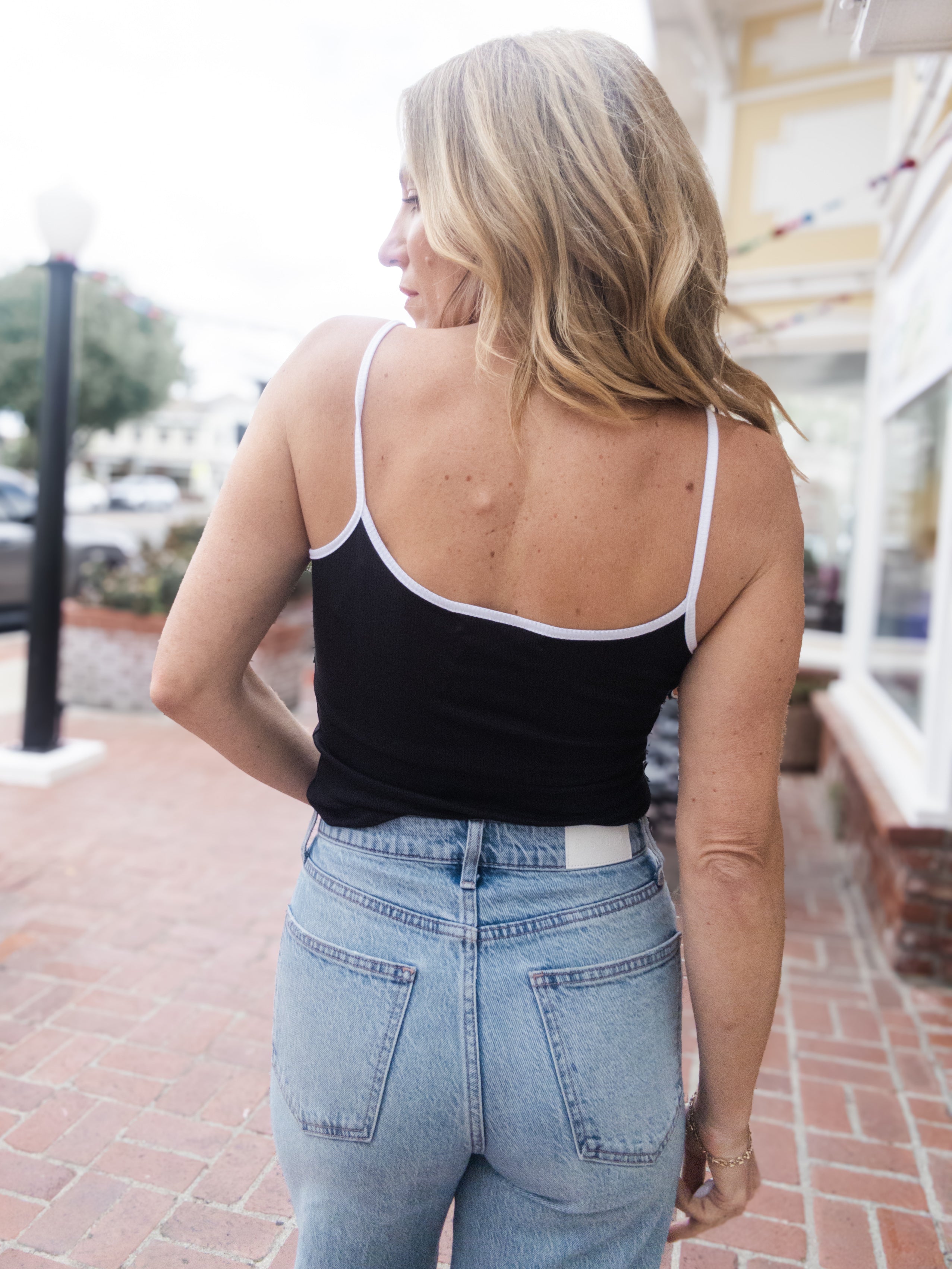 Project Social T Reina Rib Tank