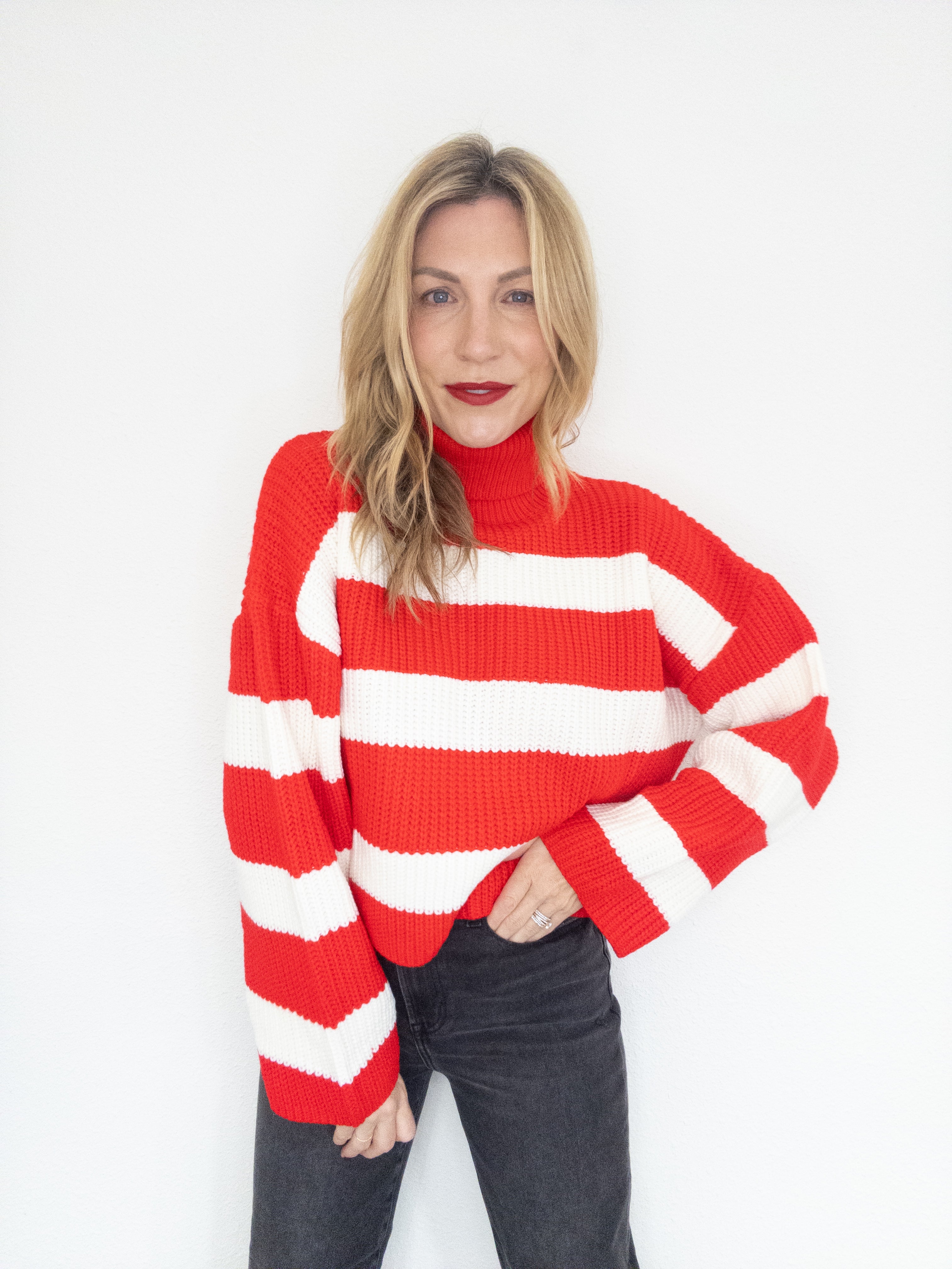 Noel Striped Sweater