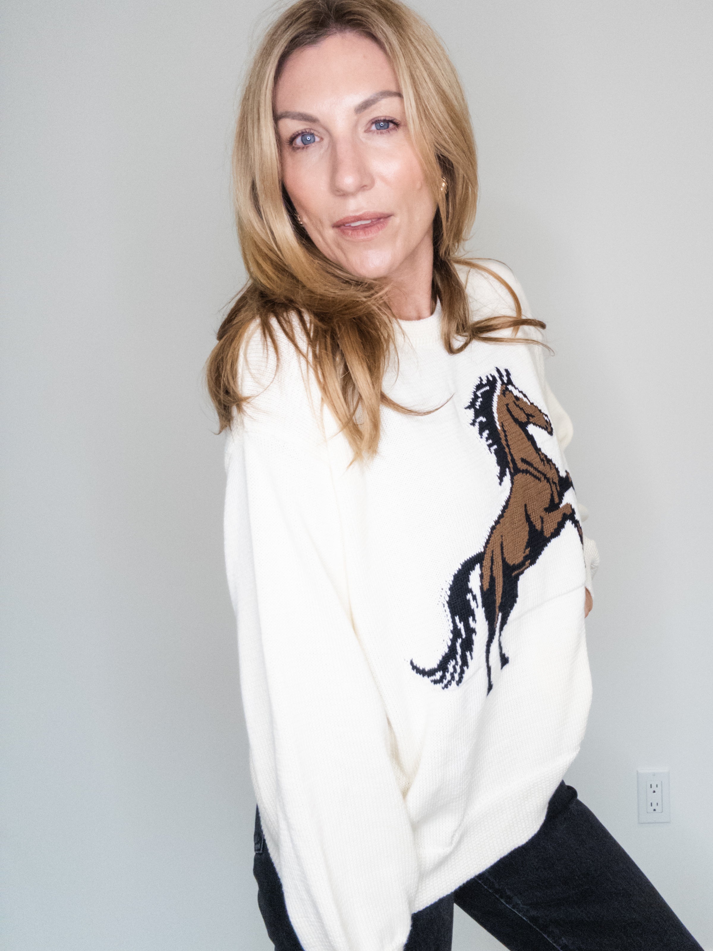 Horsin' Around Sweater