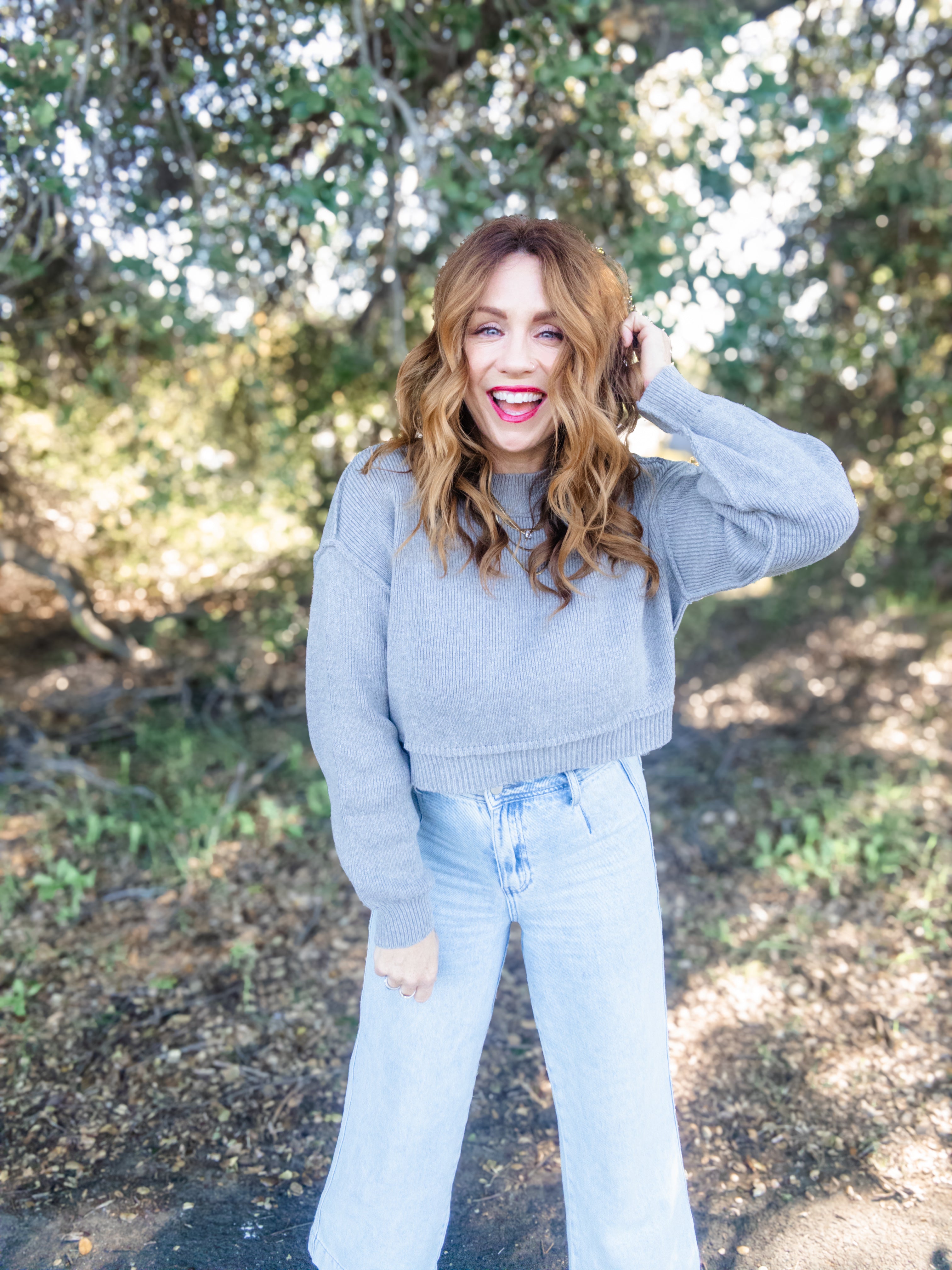 It's The One Cropped Sweater